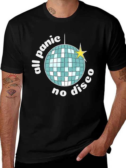 All Panic No Disco Black T-Shirt