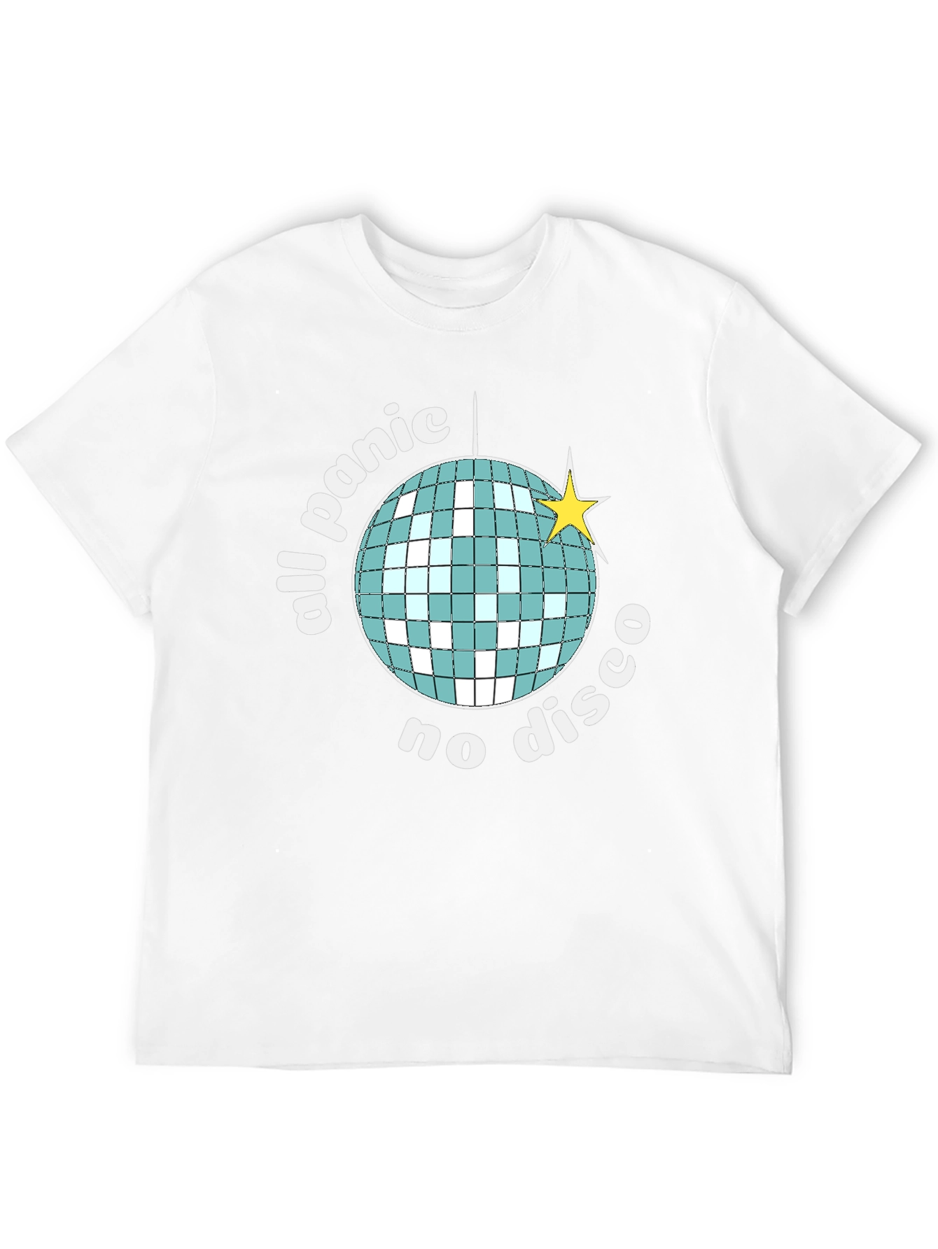 All Panic No Disco Black T-Shirt