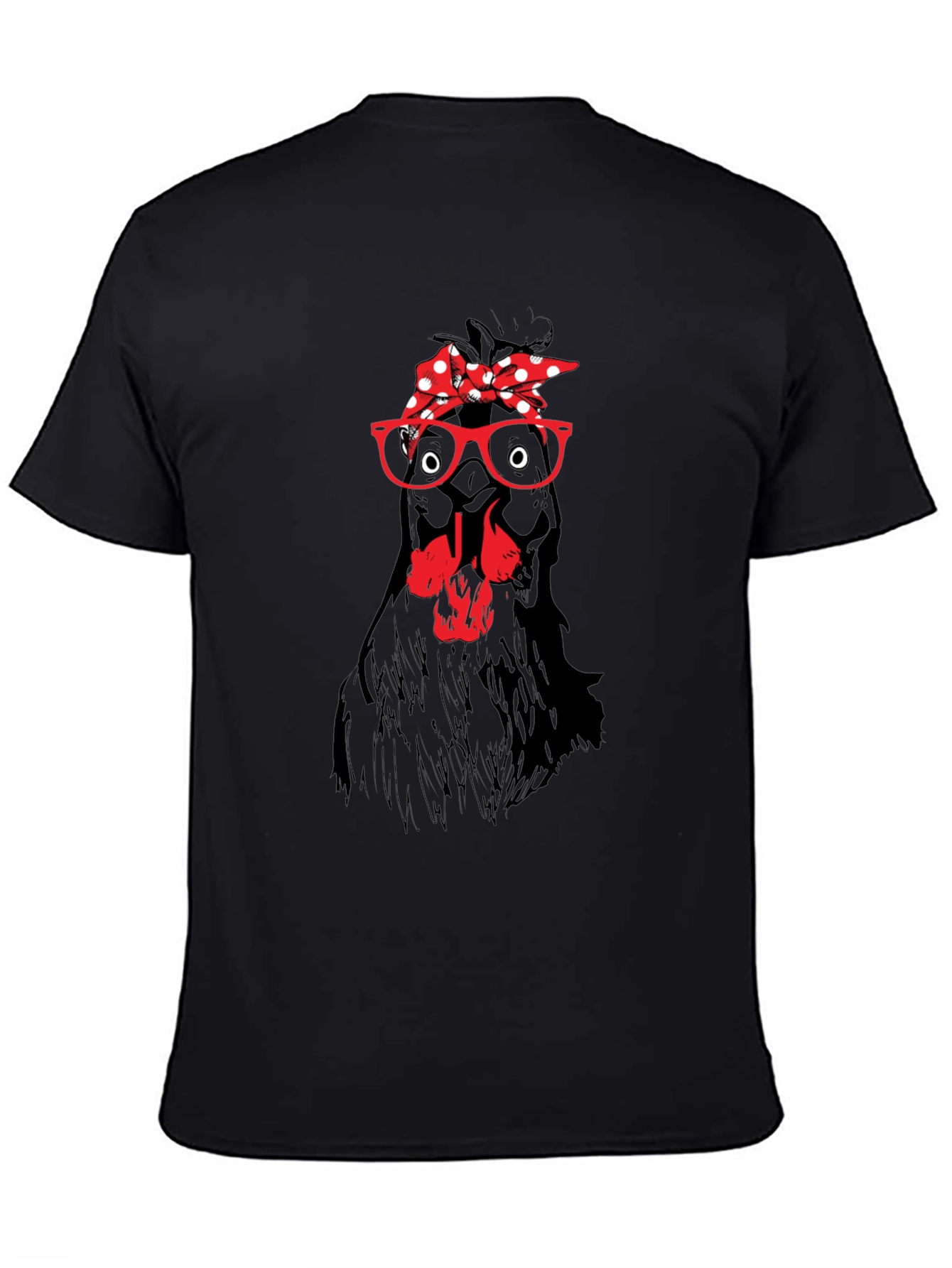 Funny Chicken with Bandana T-Shirt