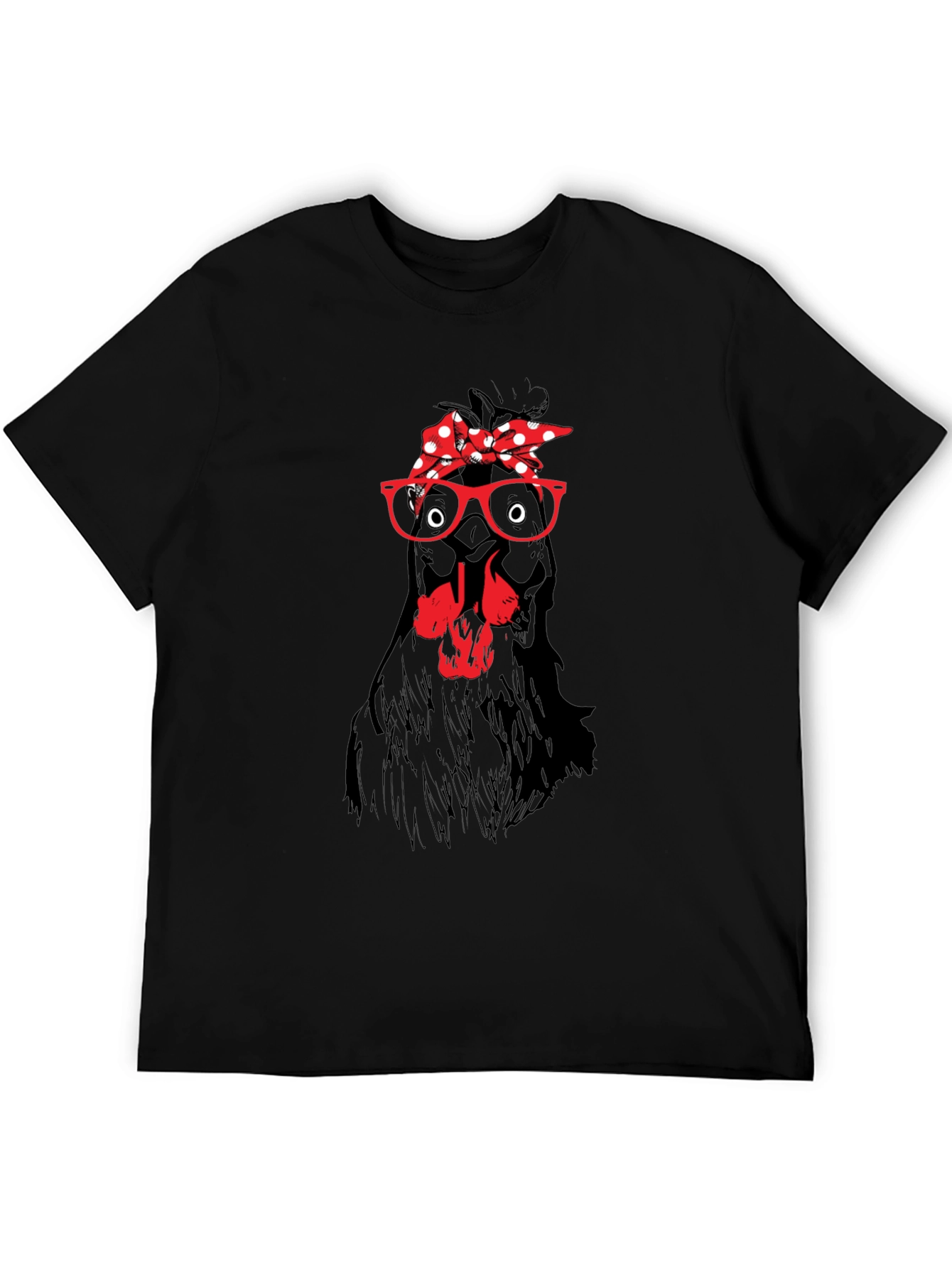 Funny Chicken with Bandana T-Shirt