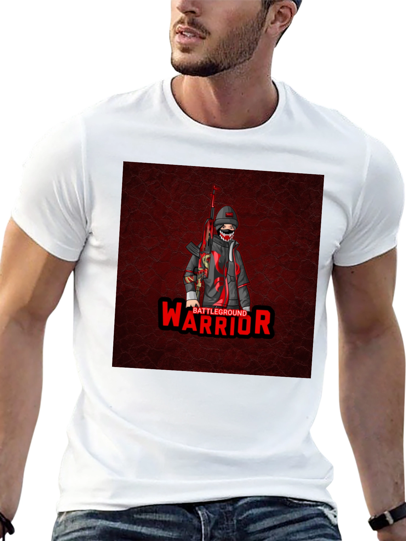 Battleground Warrior Graphic T-Shirt