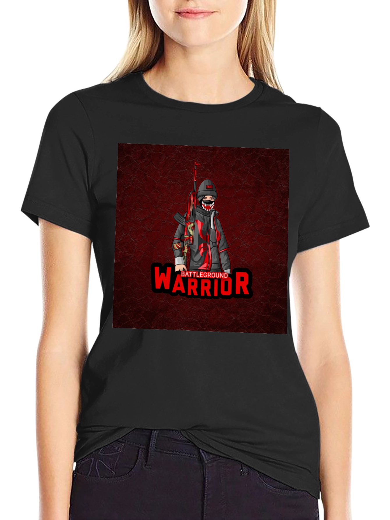 Battleground Warrior Graphic T-Shirt