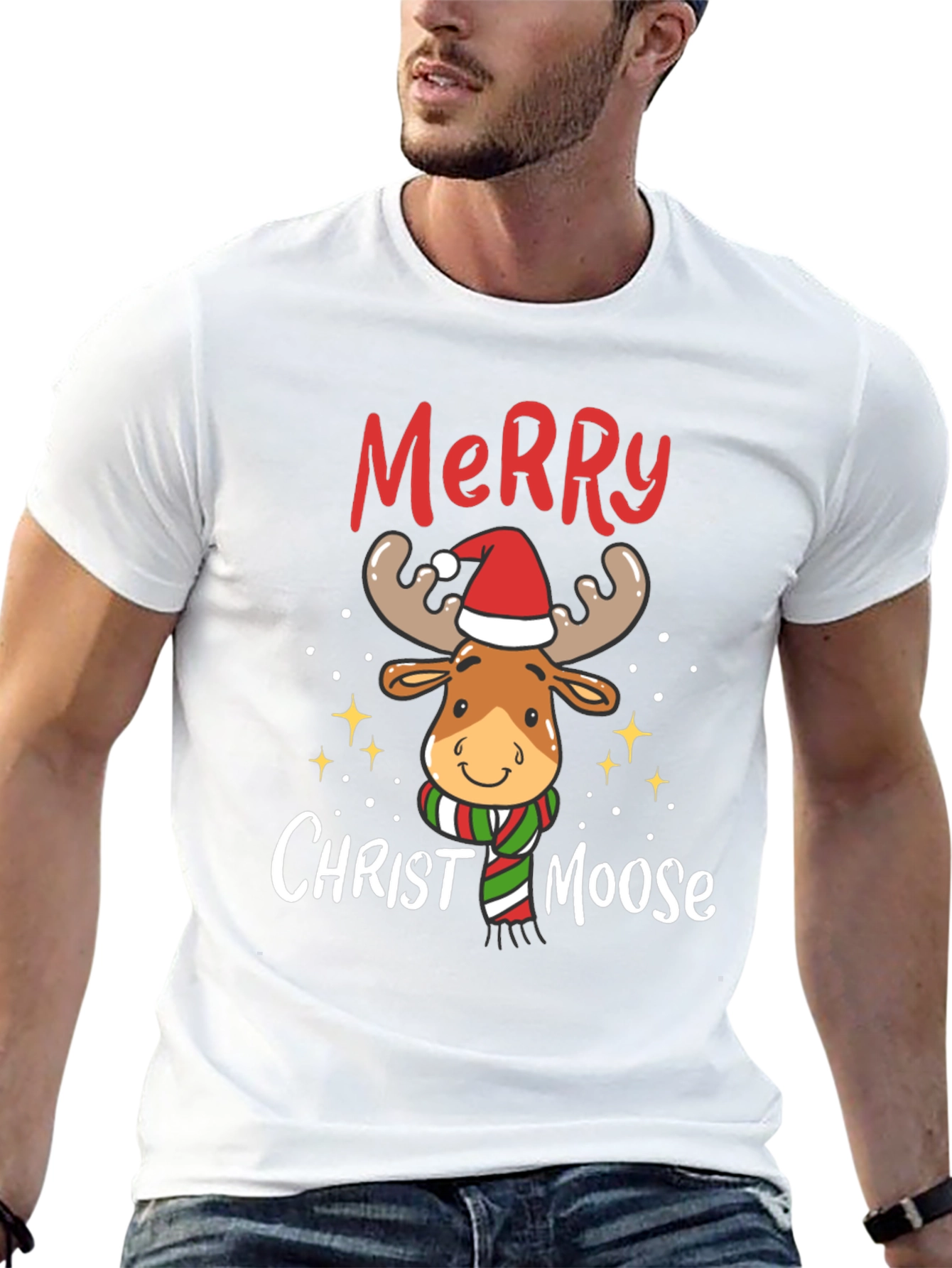 Merry ChristMoose Christmas T-Shirt