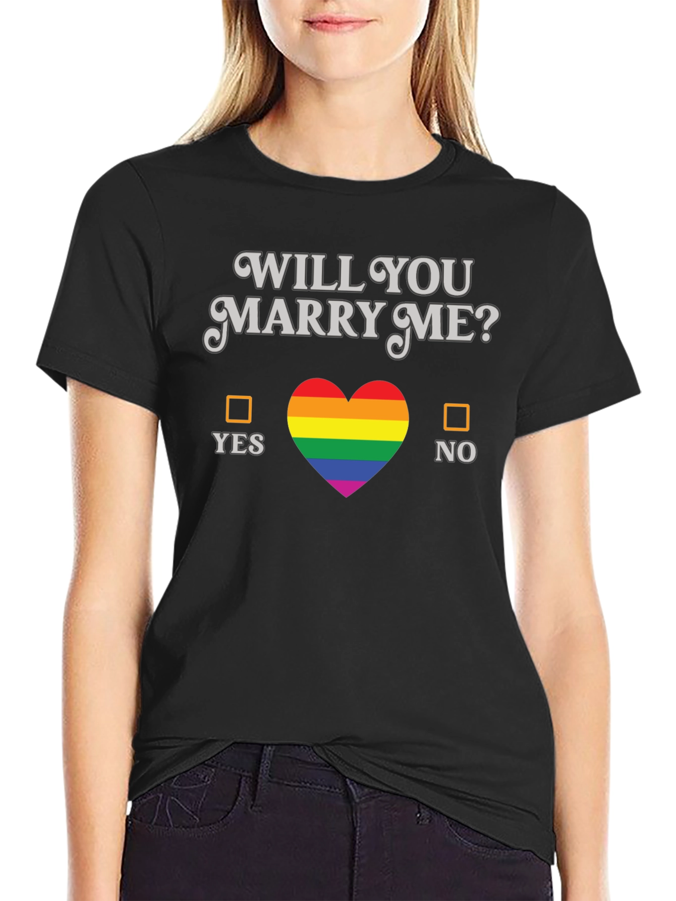 Will You Marry Me? LGBTQ+ Proposal T-Shirt