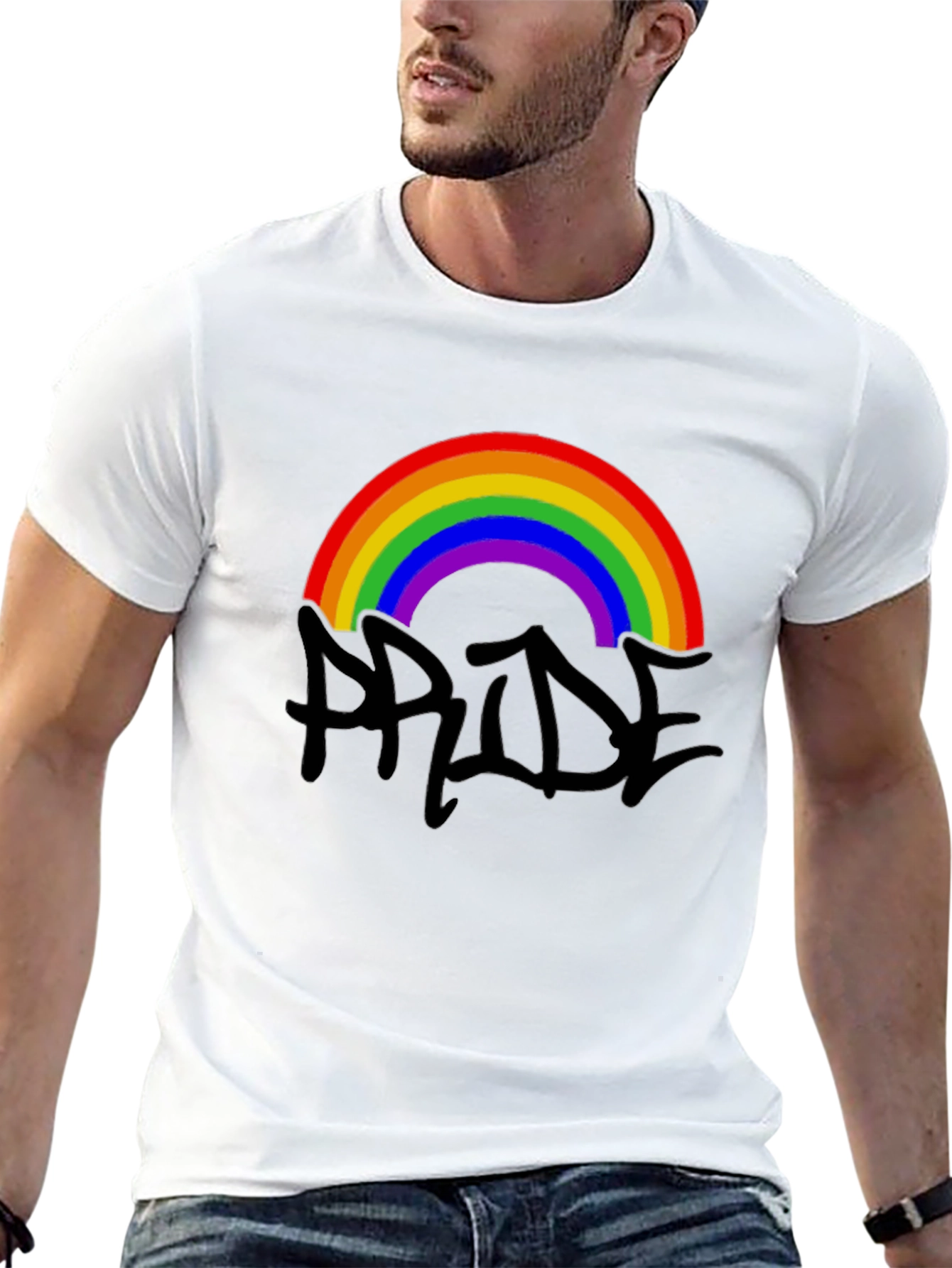 Rainbow Pride Graphic Tee