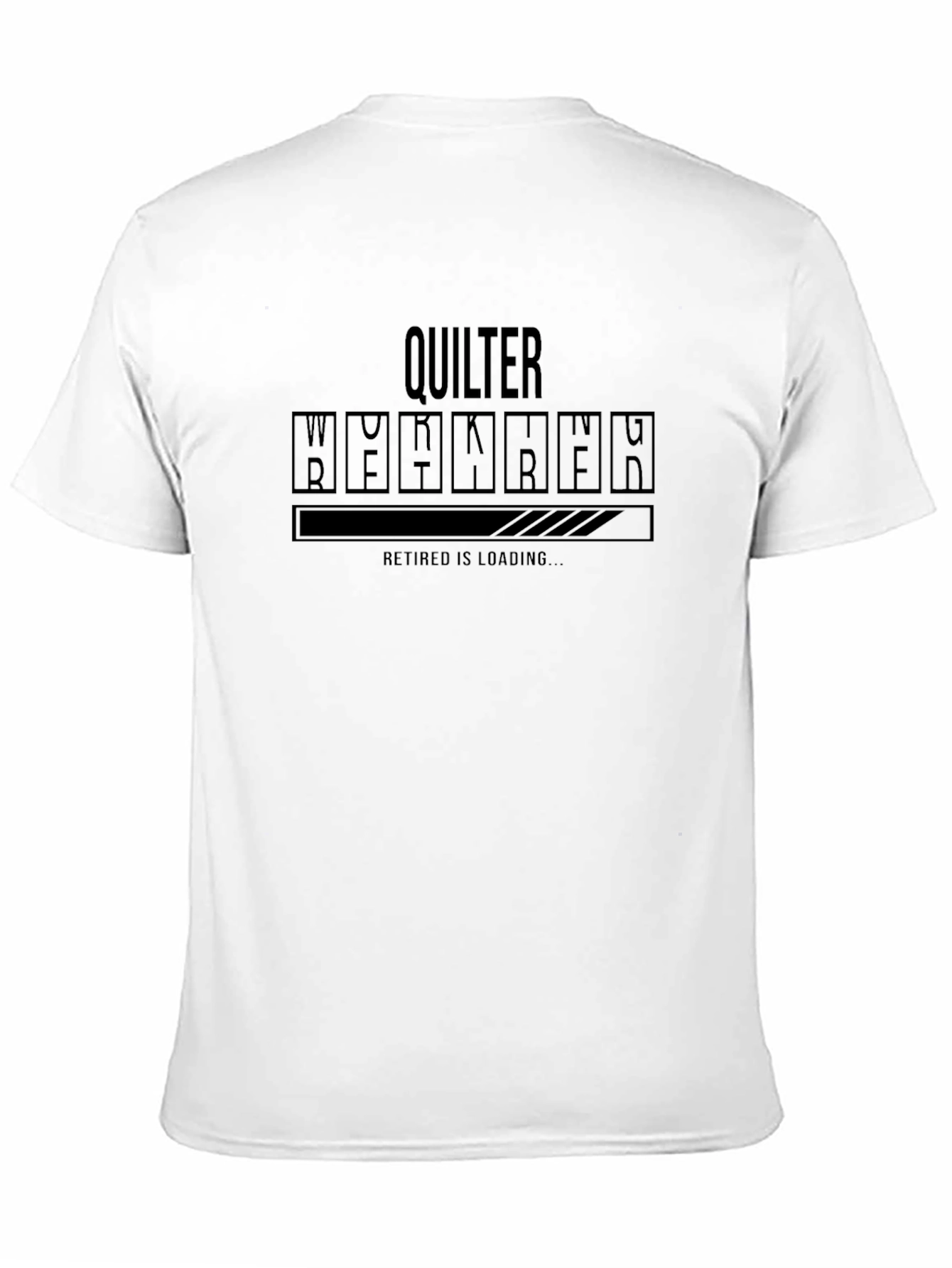 Quilter Retired Loading T-Shirt