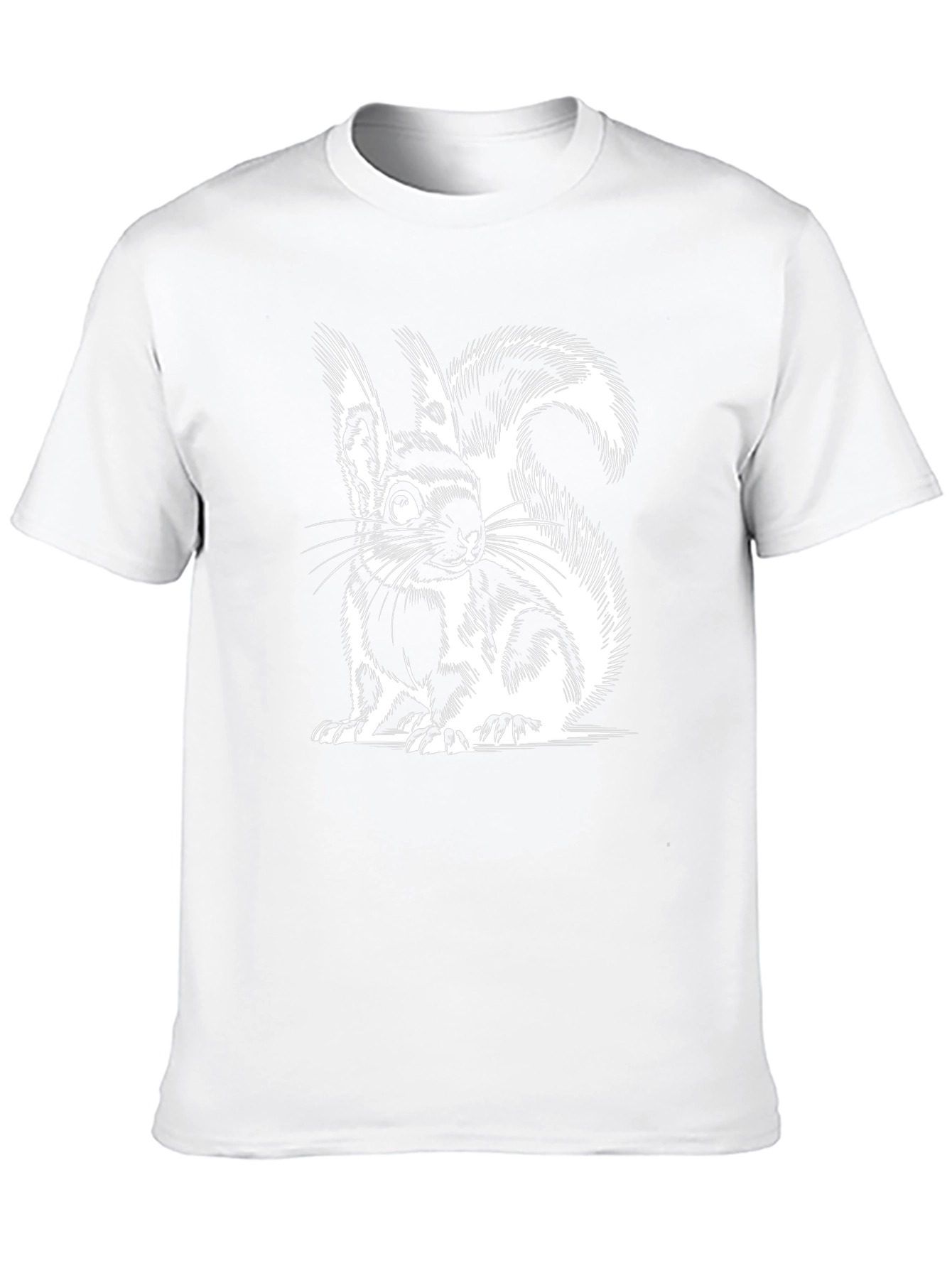 Squirrel Graphic Tee - Black