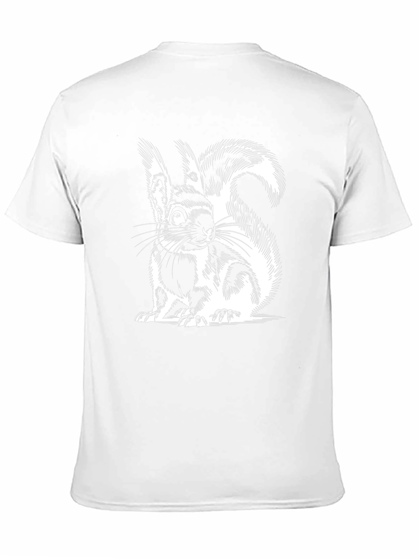 Squirrel Graphic Tee - Black