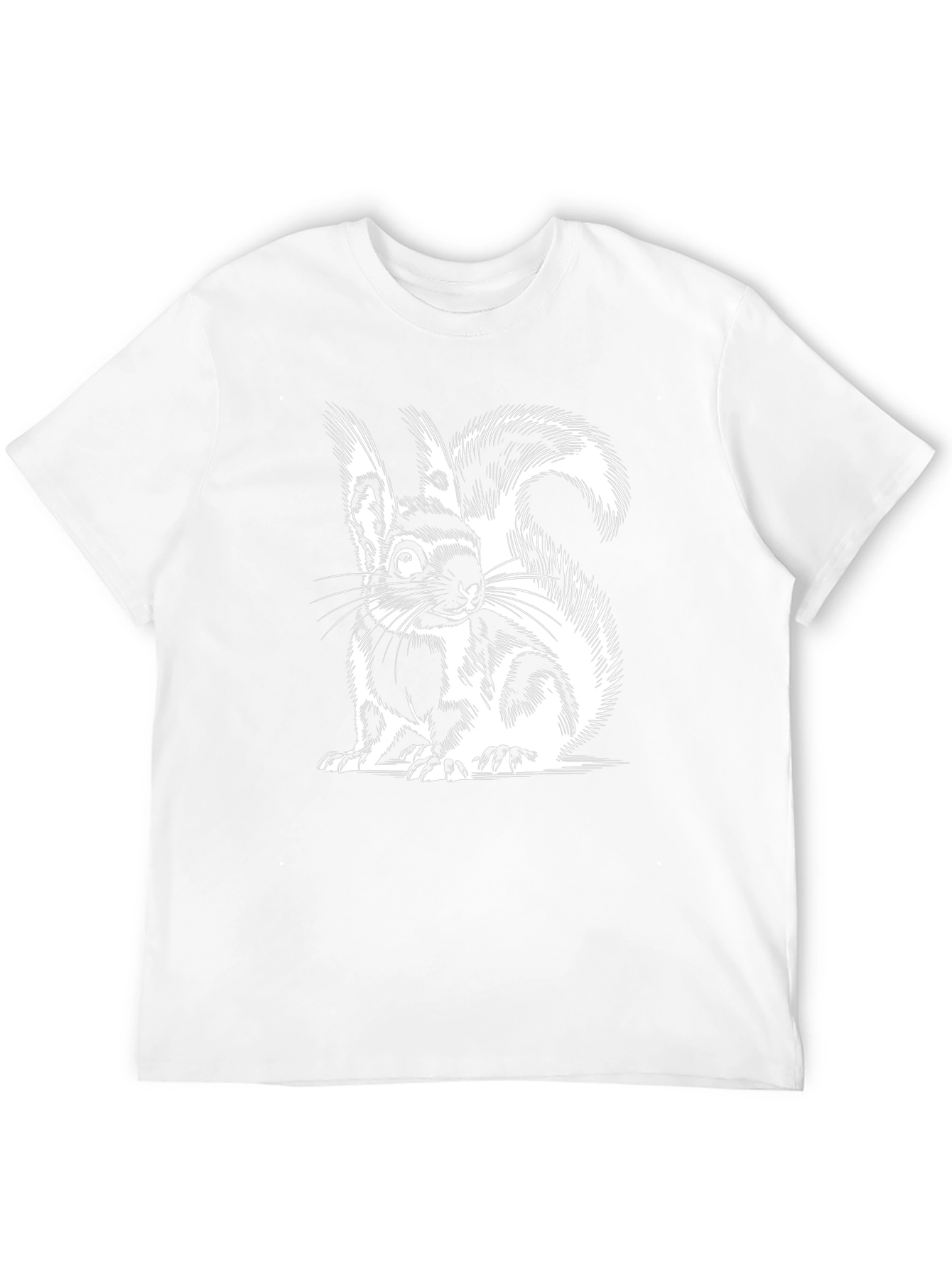Squirrel Graphic Tee - Black