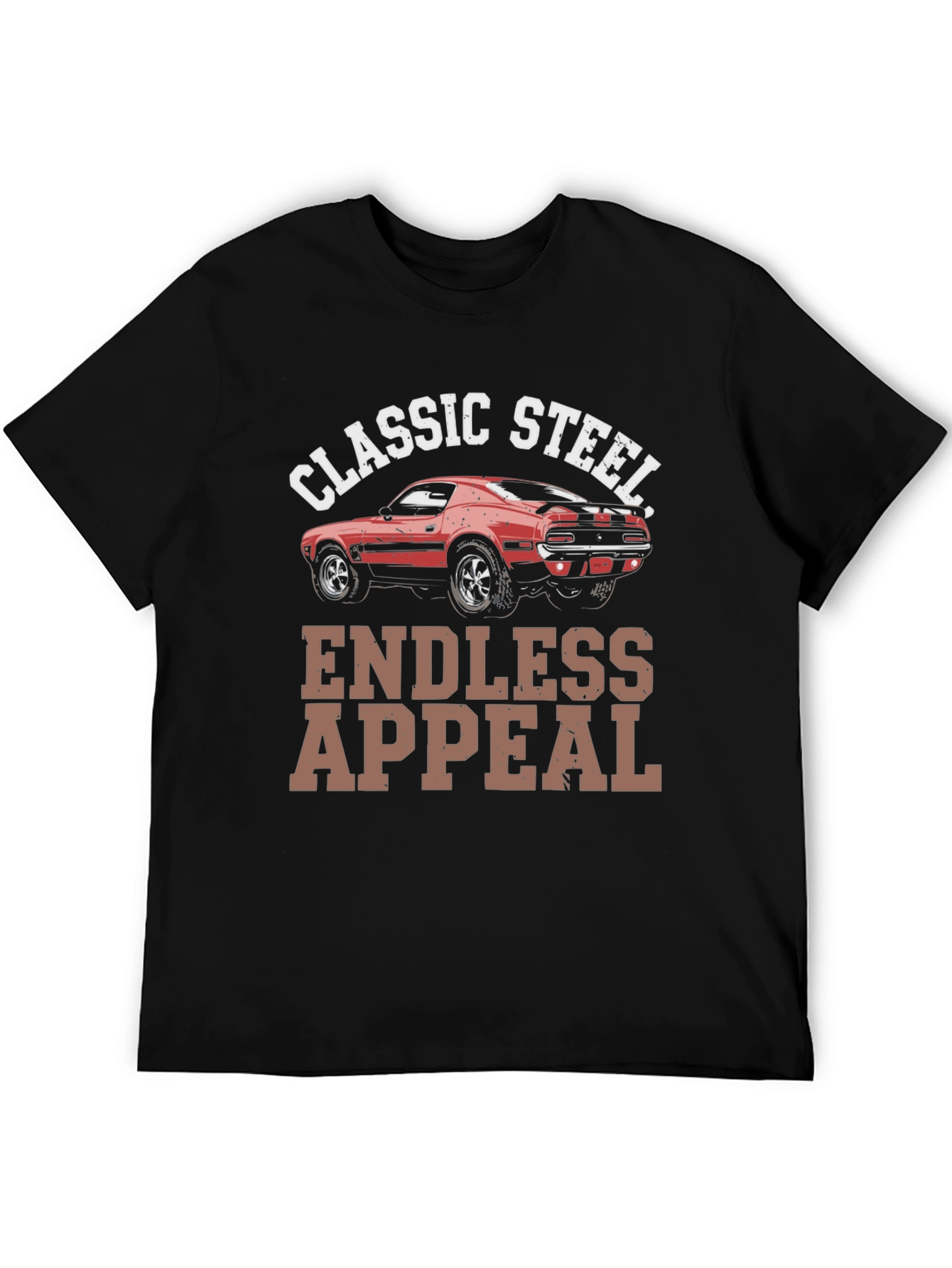 Classic Steel Endless Appeal Car Graphic T-Shirt