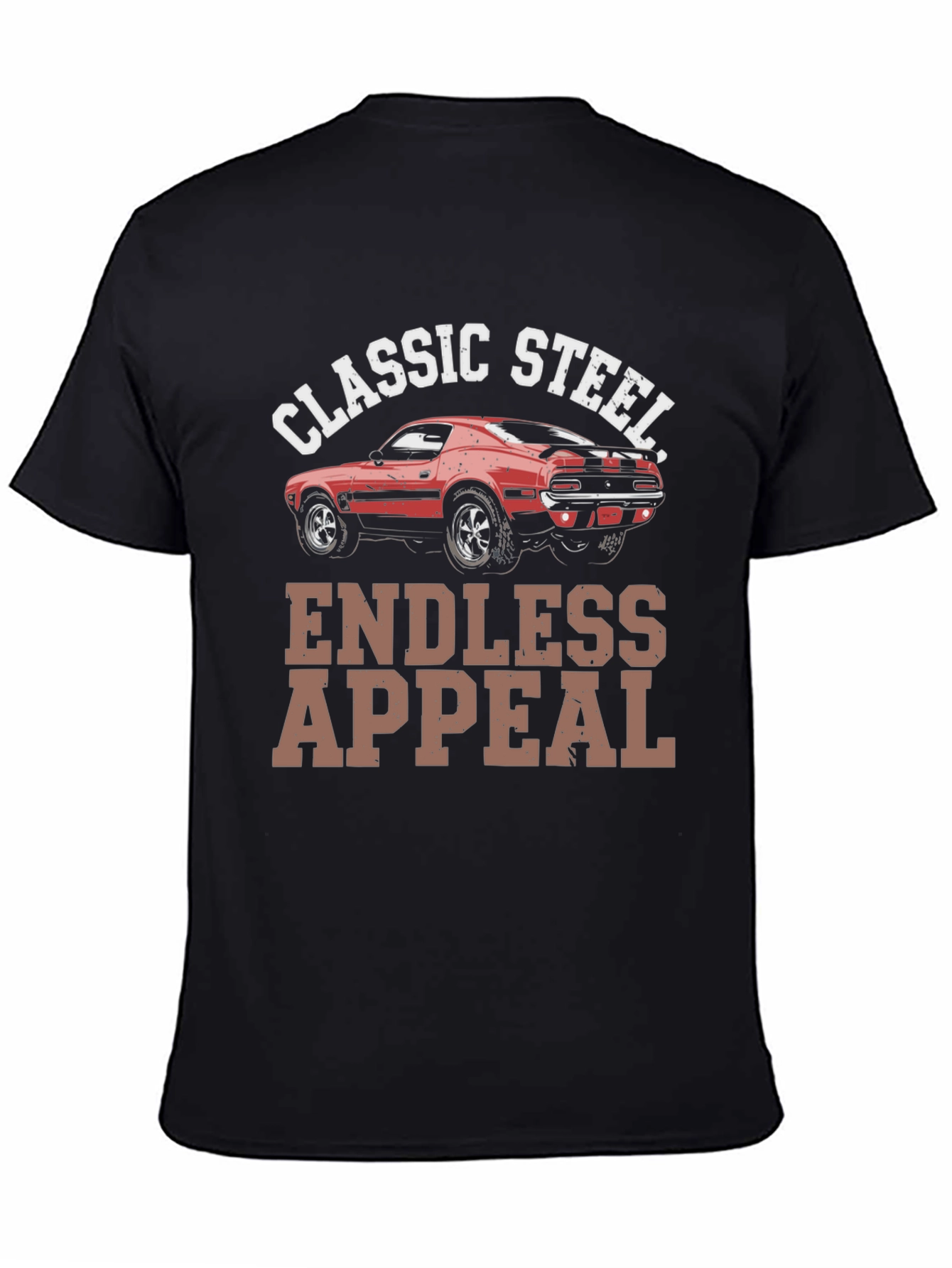 Classic Steel Endless Appeal Car Graphic T-Shirt
