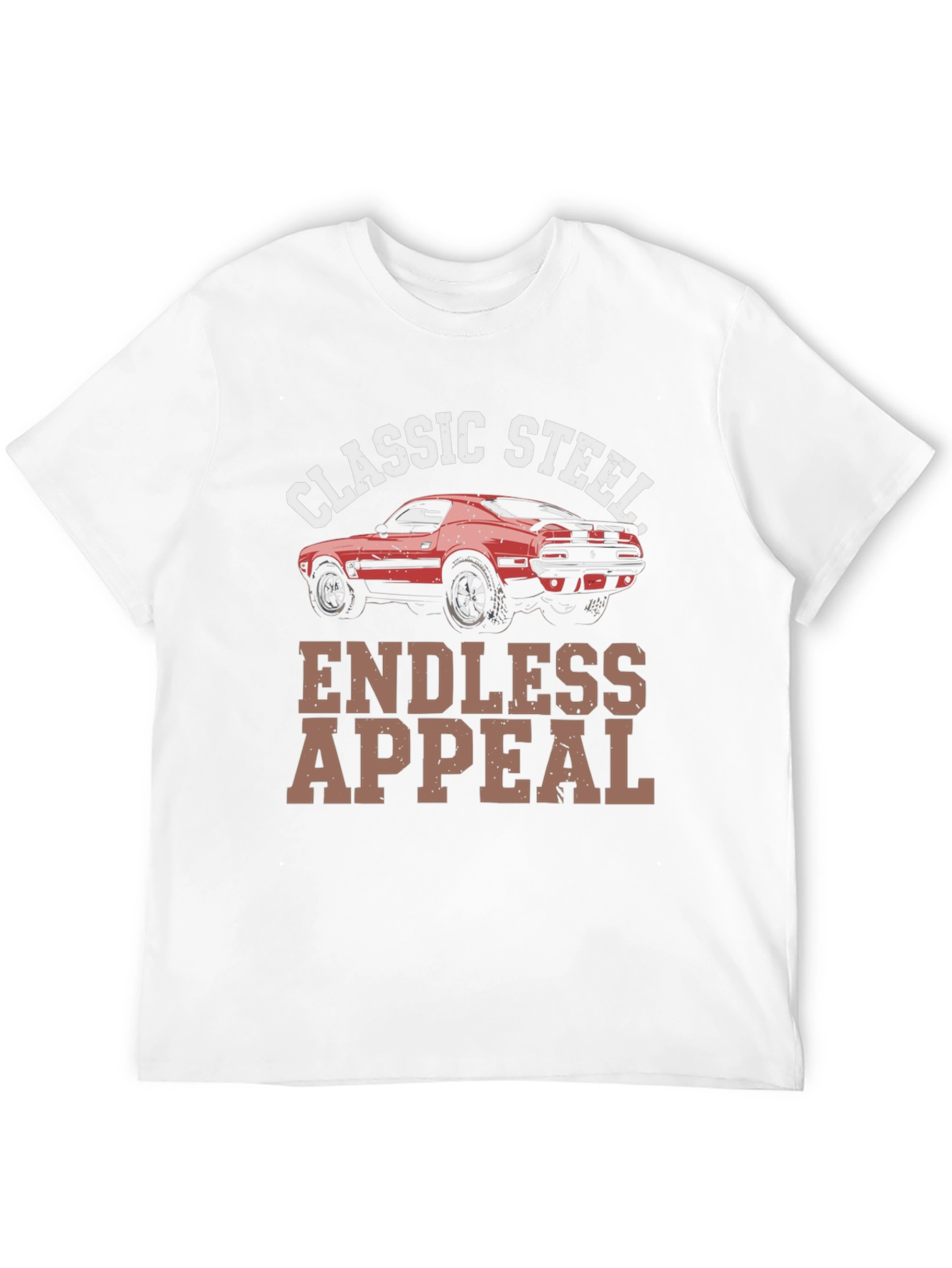 Classic Steel Endless Appeal Car Graphic T-Shirt