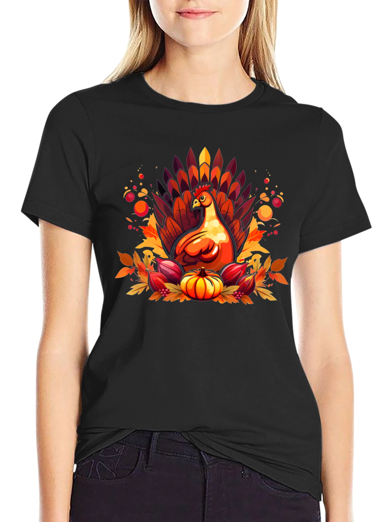Thanksgiving Turkey Graphic Tee