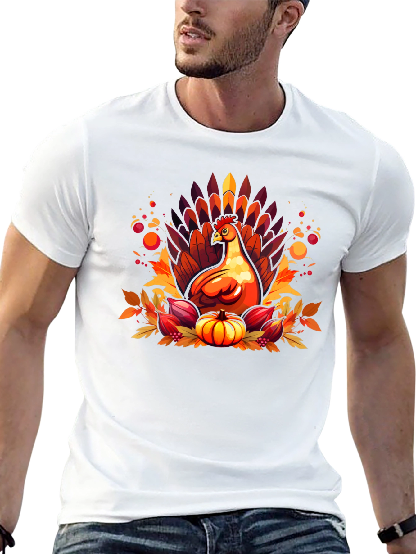 Thanksgiving Turkey Graphic Tee
