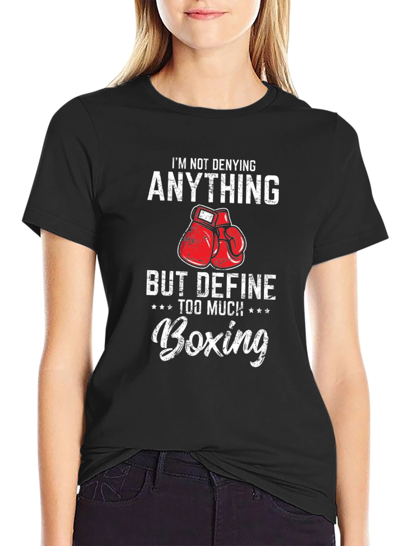 Boxing Humor T-Shirt - Funny Boxing Gift