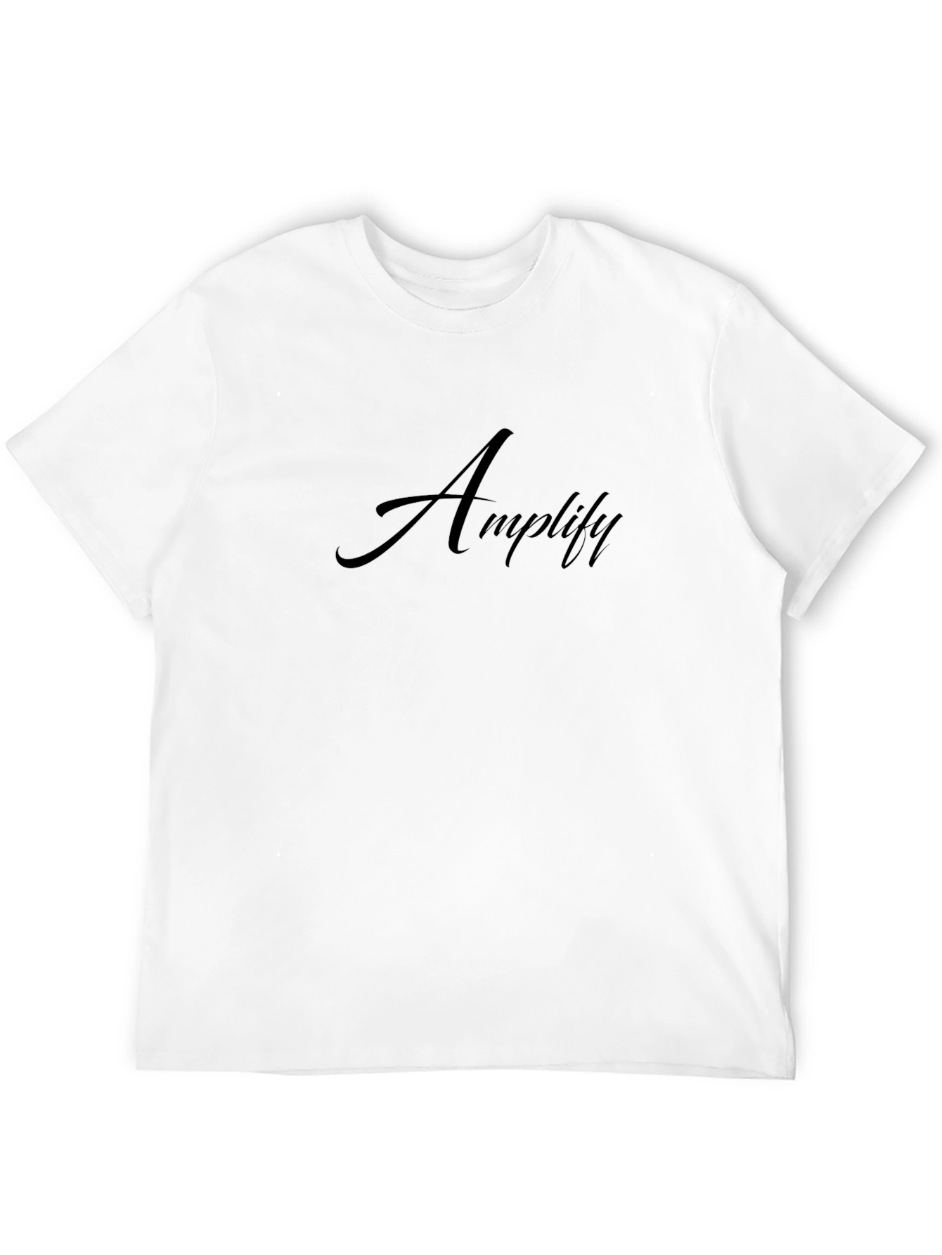 Amplify Black T-Shirt - Menswear Casual Top