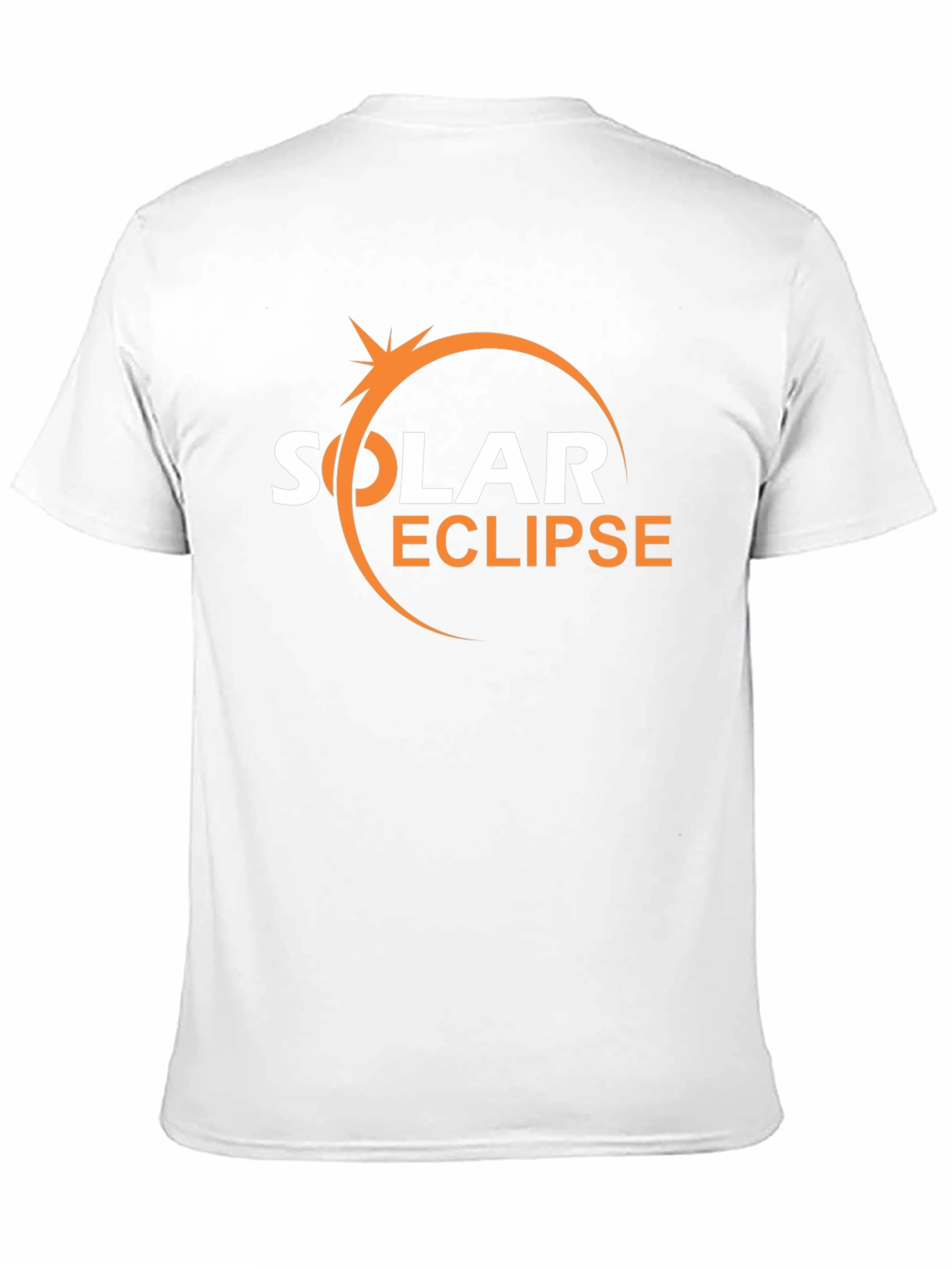 Solar Eclipse Graphic T-Shirt - Trendy Black Tee