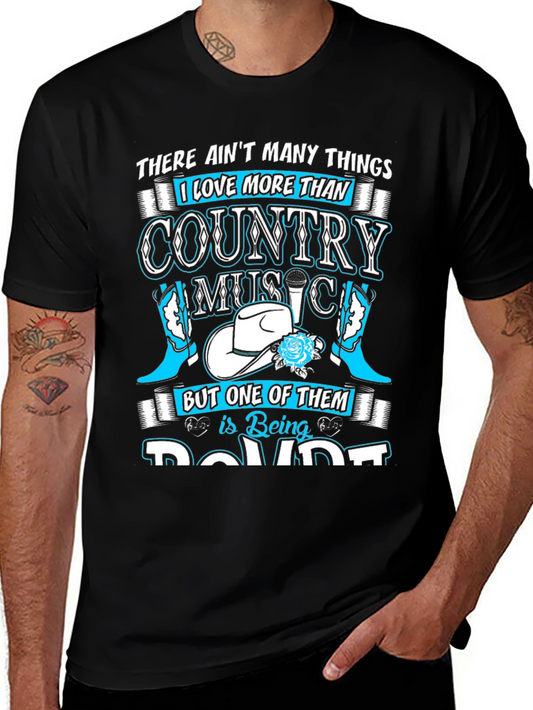 Country Music Lover Graphic T-Shirt