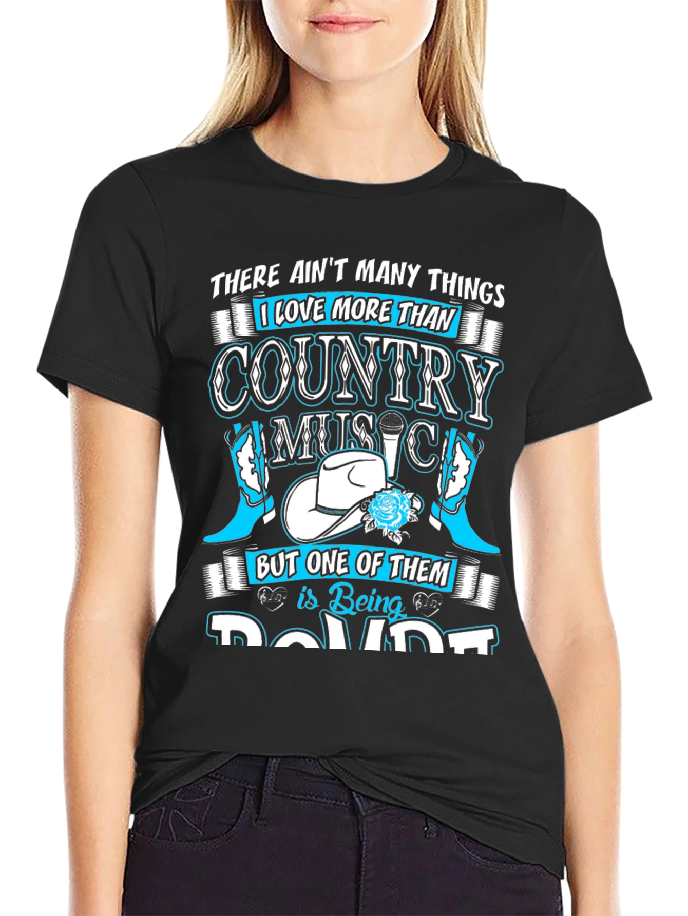 Country Music Lover Graphic T-Shirt