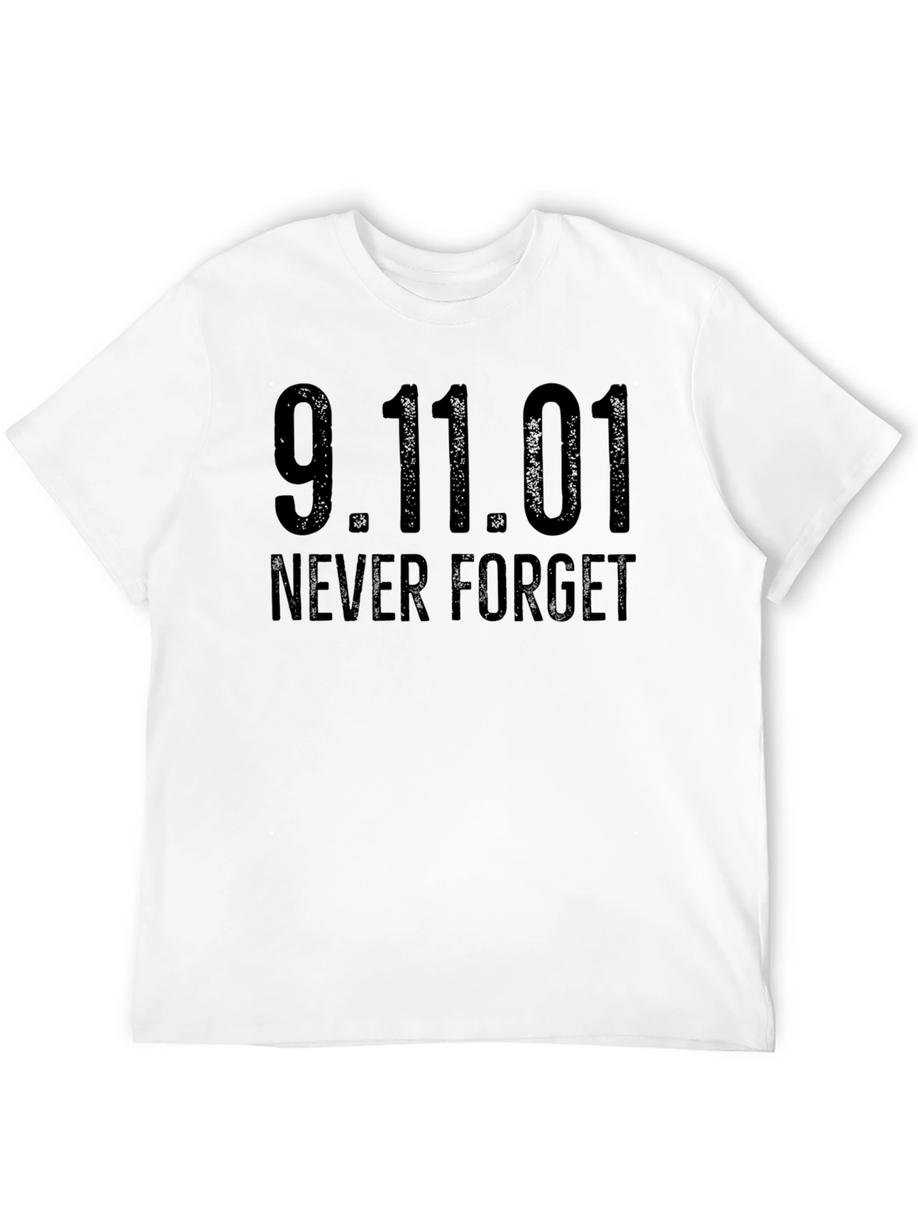 9/11 Never Forget Black T-Shirt