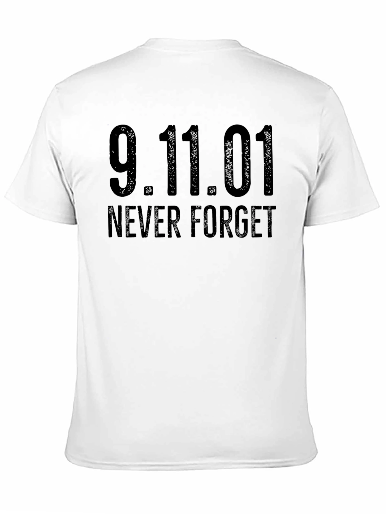 9/11 Never Forget Black T-Shirt