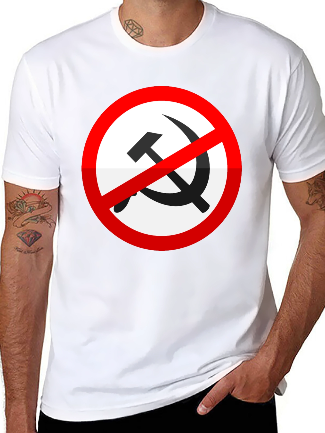 Anti-Communism Symbol T-Shirt