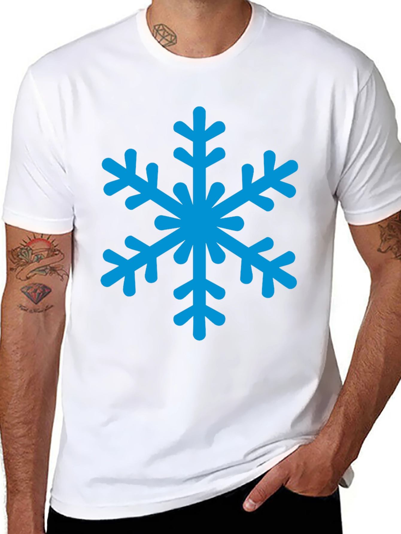 Snowflake Graphic T-Shirt