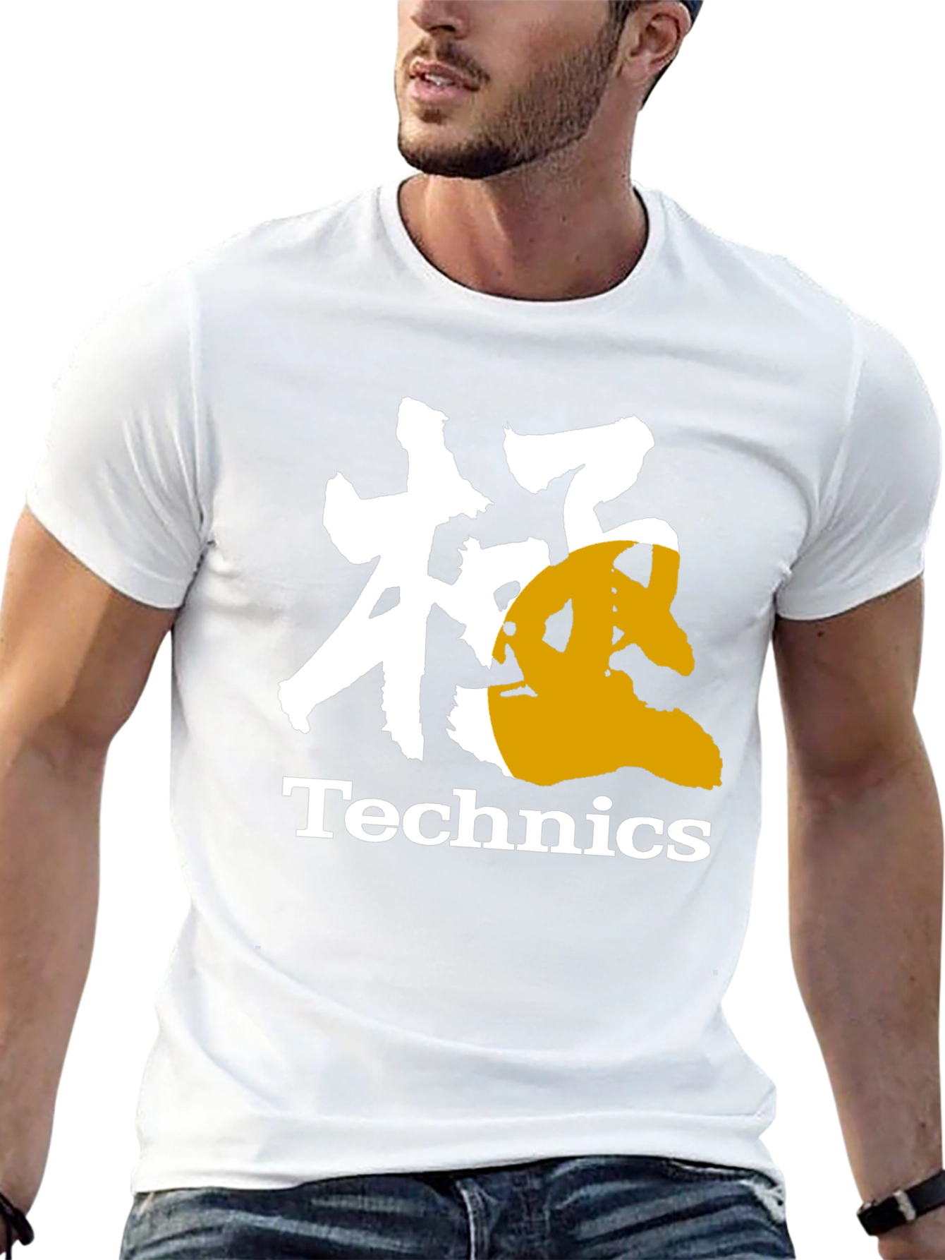 Technics Black Graphic T-Shirt