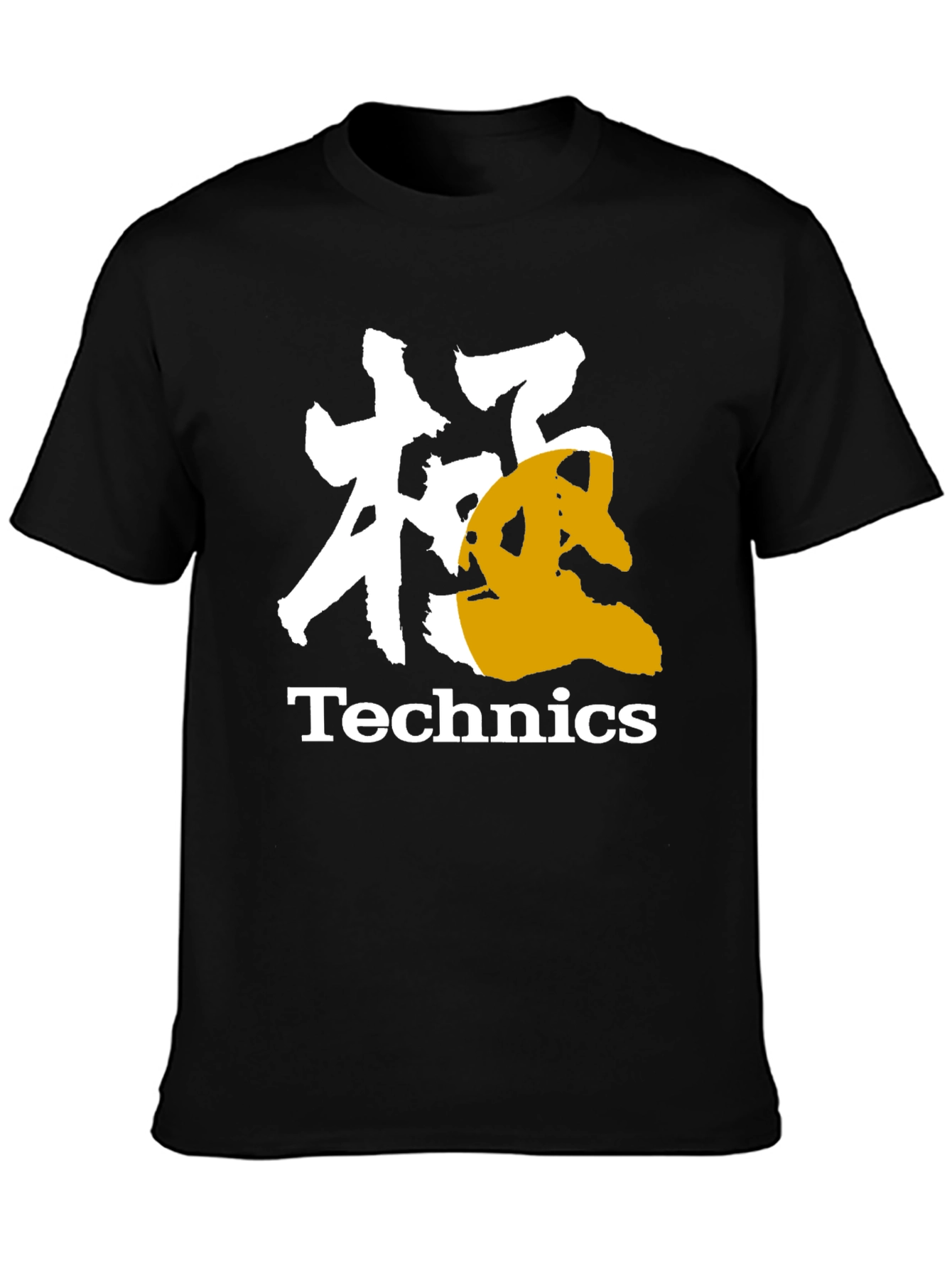 Technics Black Graphic T-Shirt