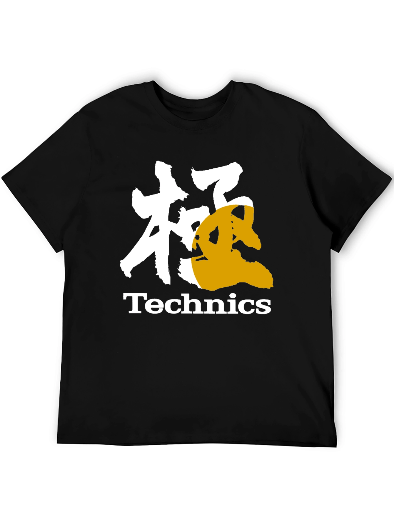 Technics Black Graphic T-Shirt