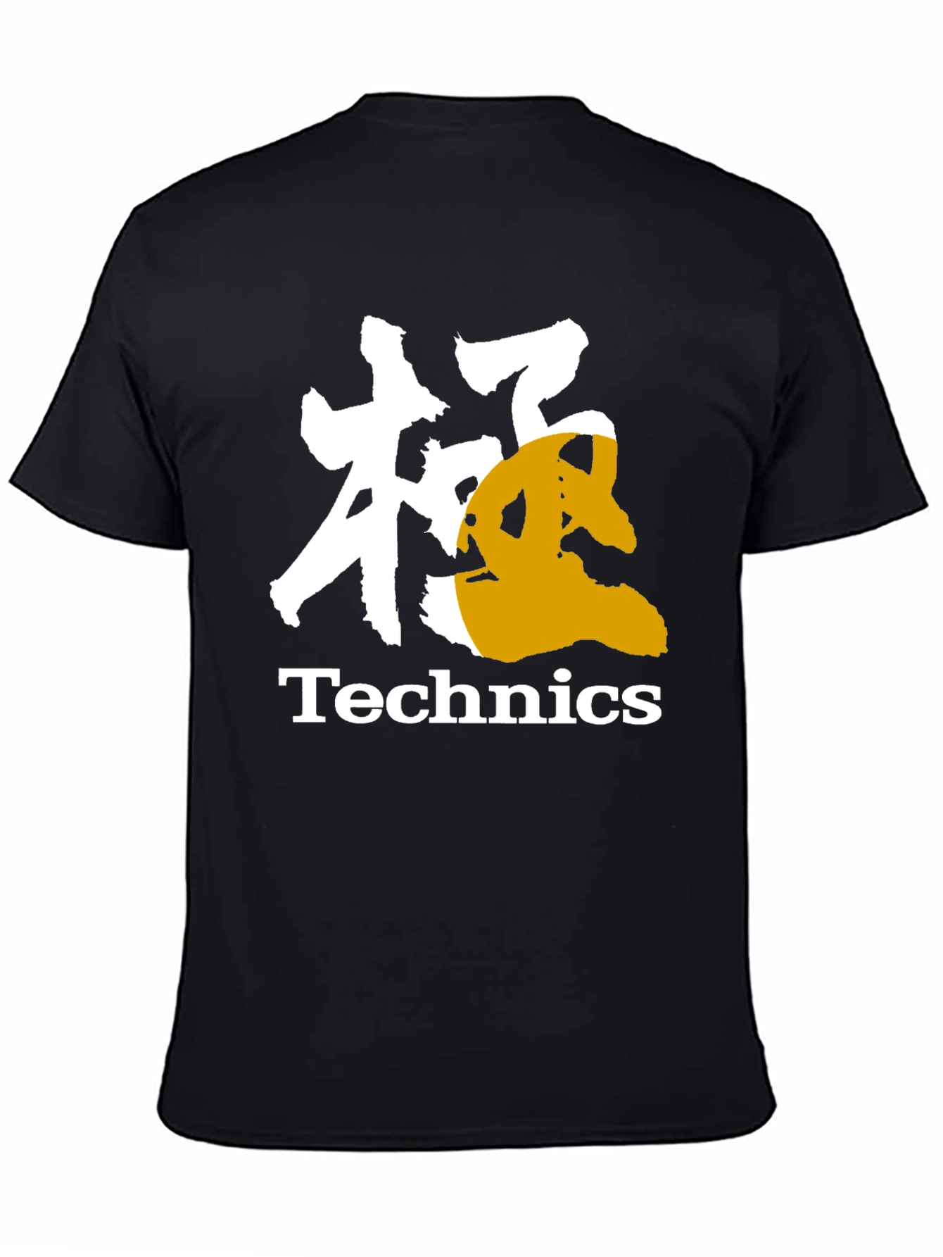 Technics Black Graphic T-Shirt