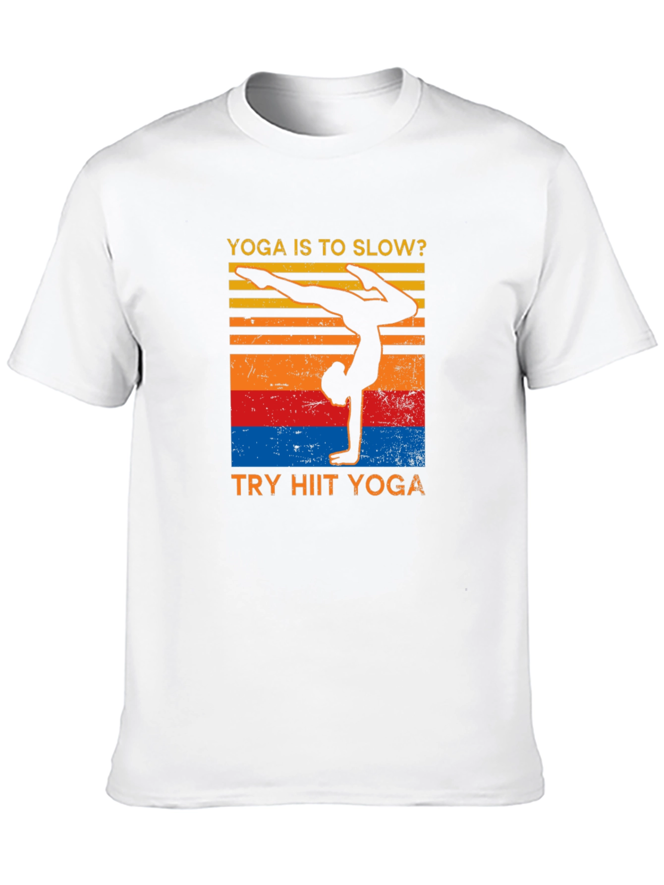 Yoga HIIT T-Shirt - Black Graphic Tee