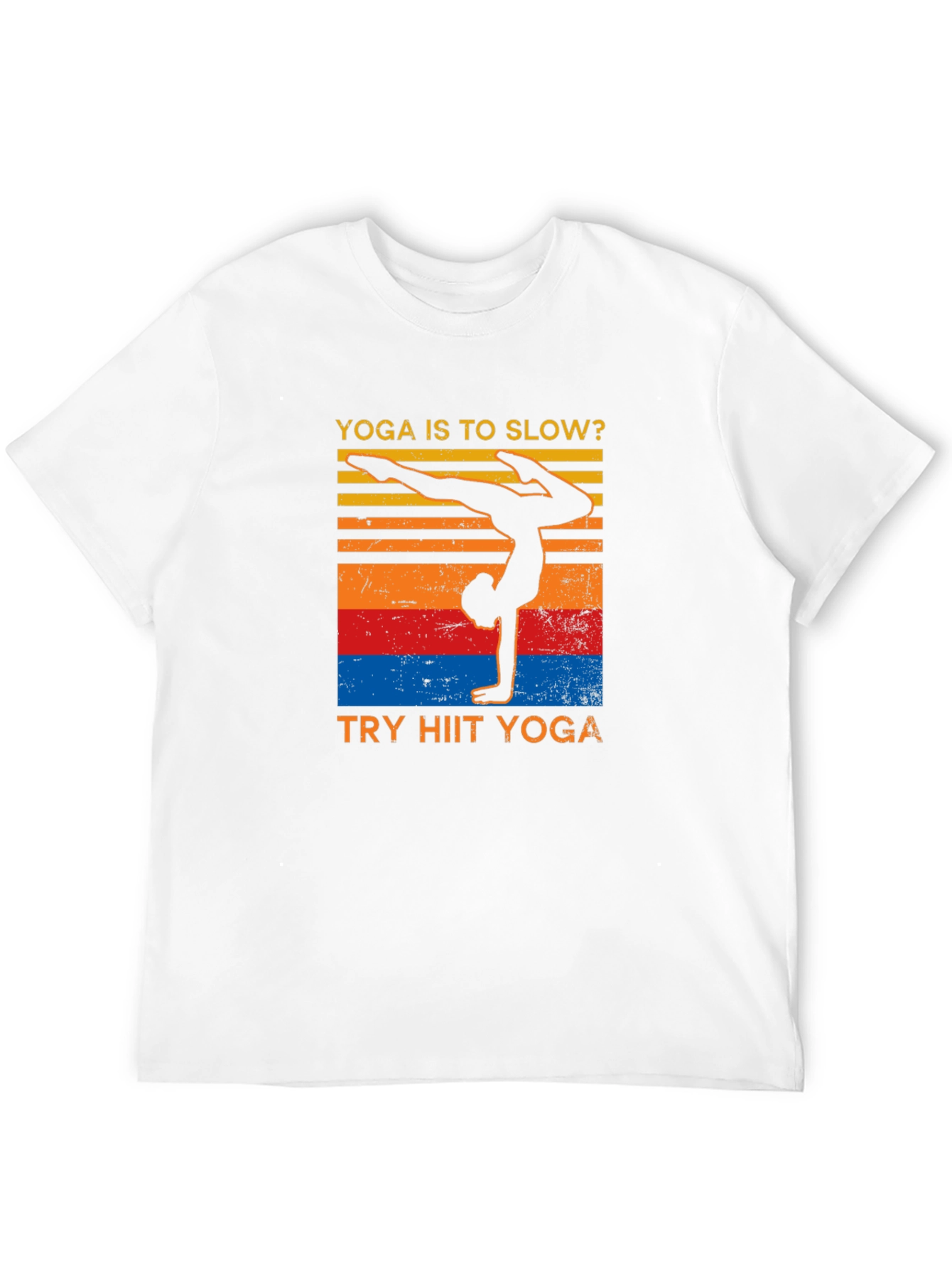 Yoga HIIT T-Shirt - Black Graphic Tee