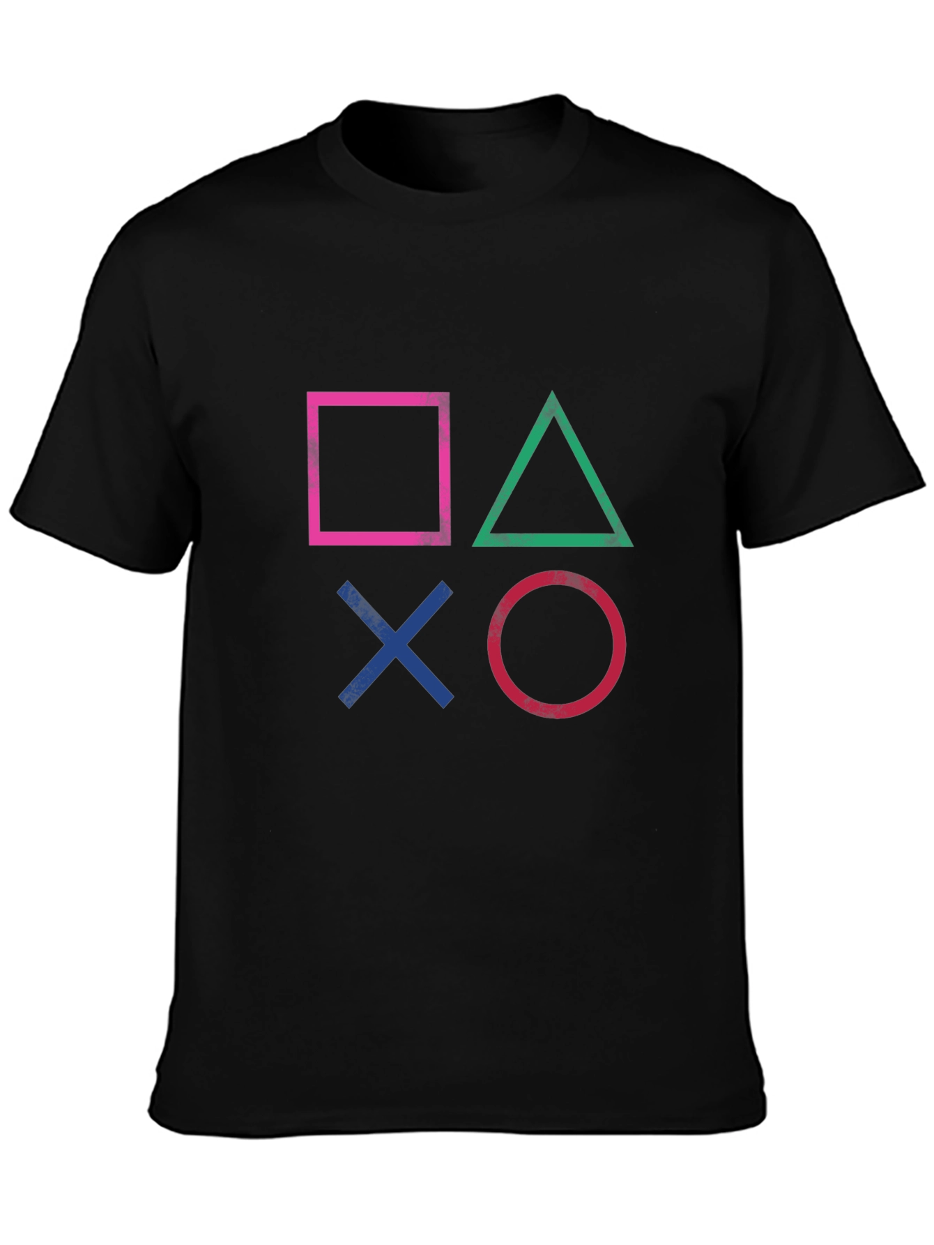 PlayStation Symbols Graphic Black T-Shirt