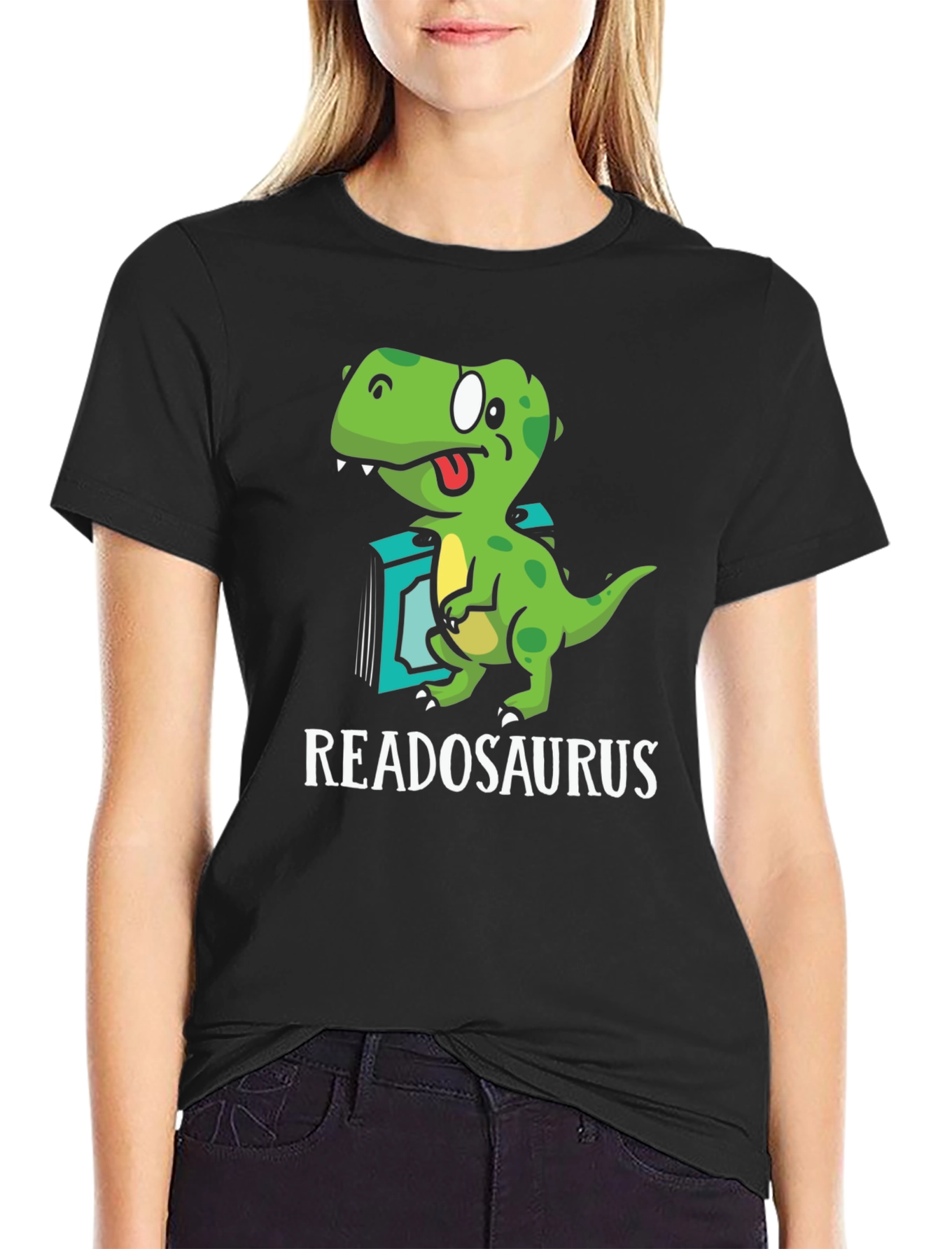 Readosaurus T-Shirt - Dinosaur Book Lover Tee