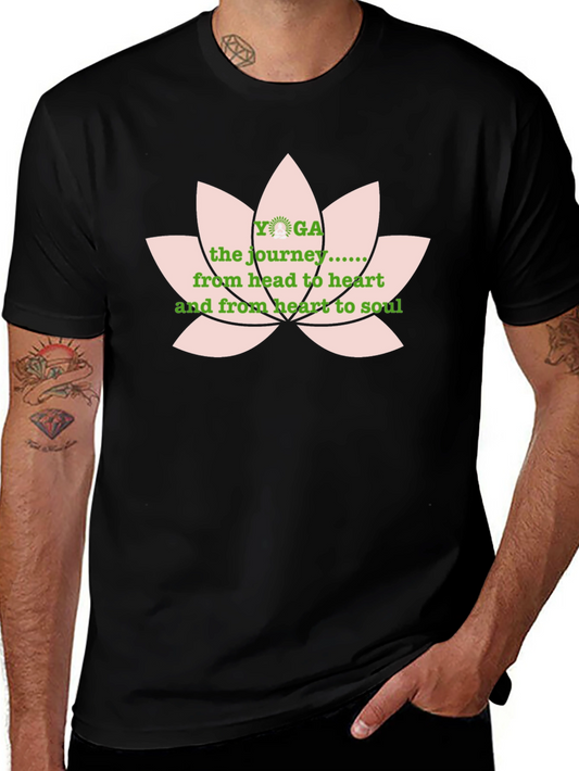 Yoga Journey Lotus Flower T-Shirt