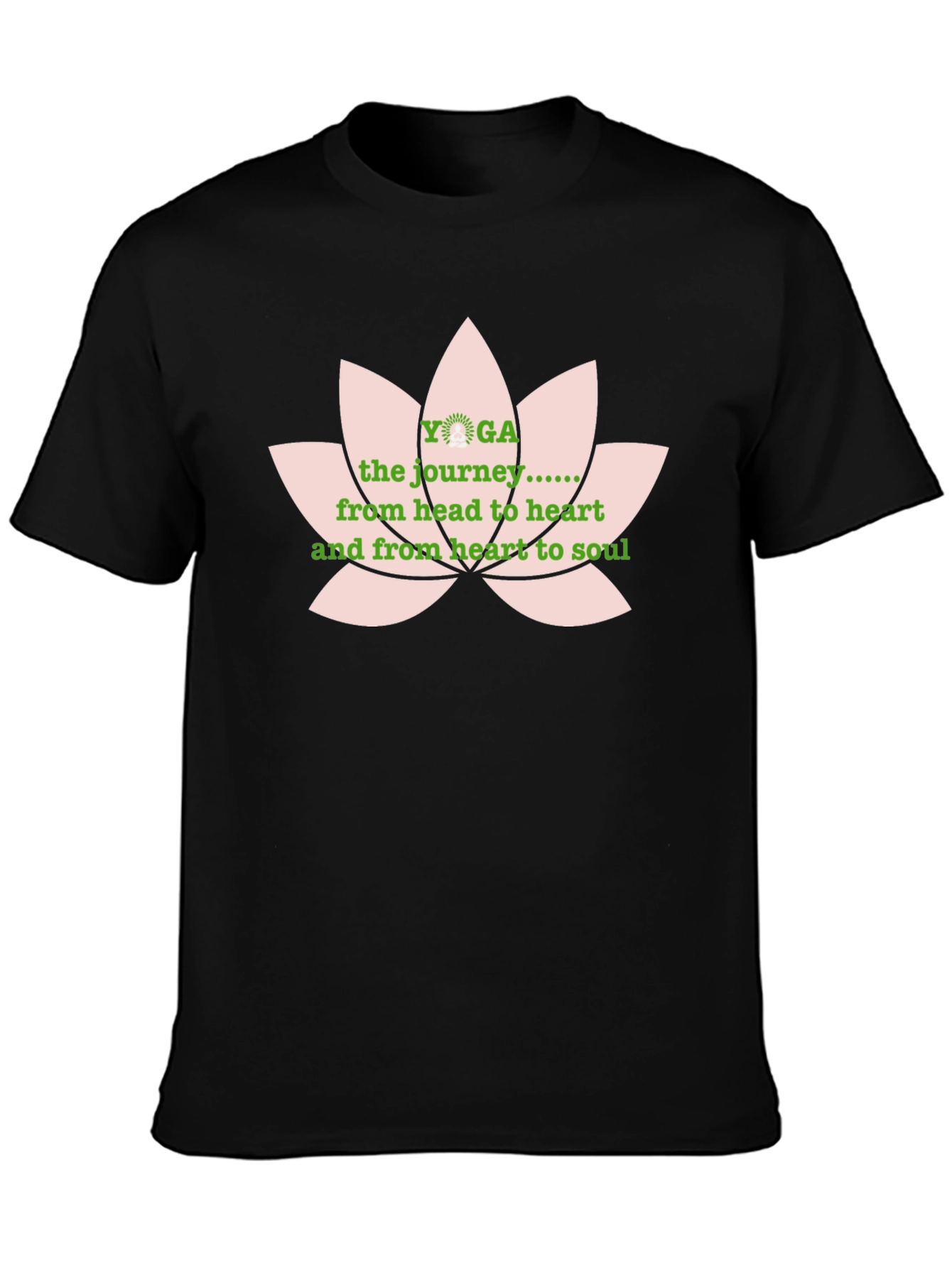 Yoga Journey Lotus Flower T-Shirt