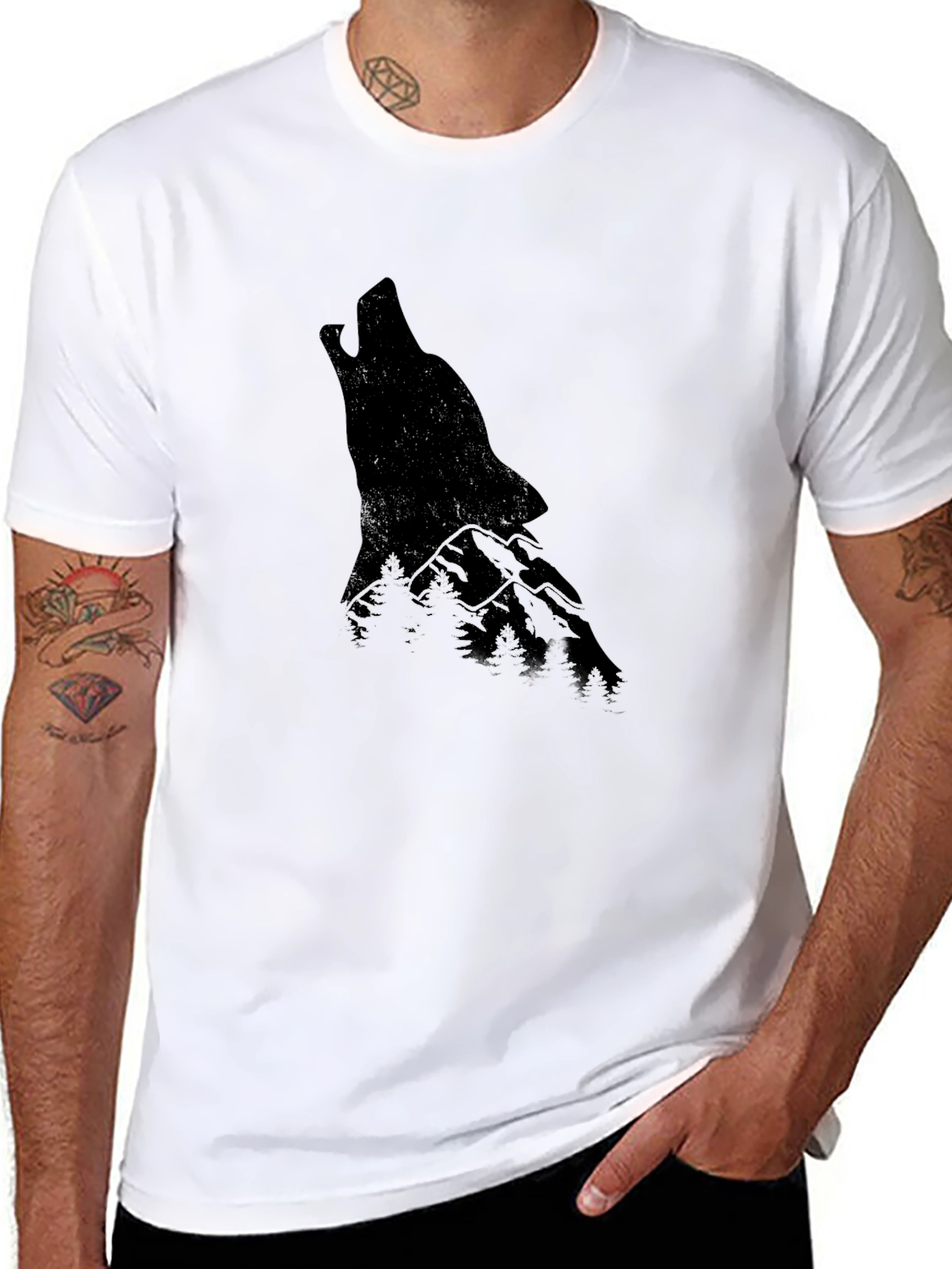 Black Wolf Mountain Graphic Tee