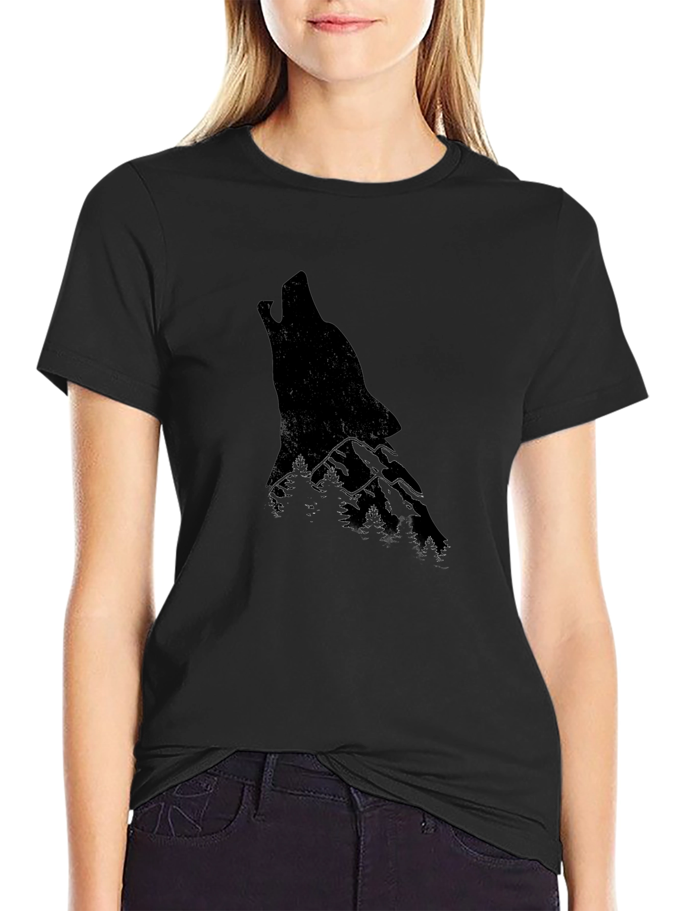 Black Wolf Mountain Graphic Tee