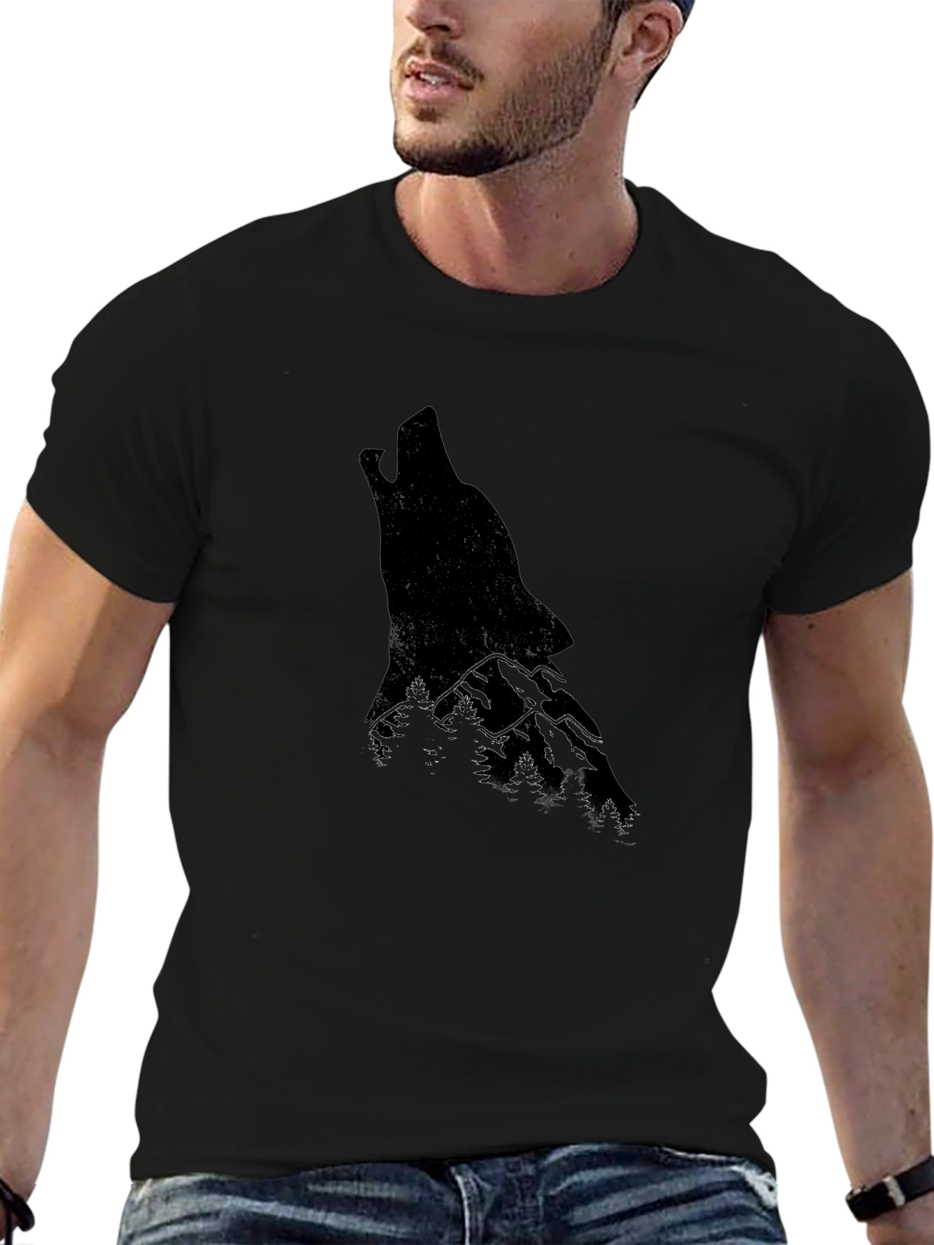Black Wolf Mountain Graphic Tee