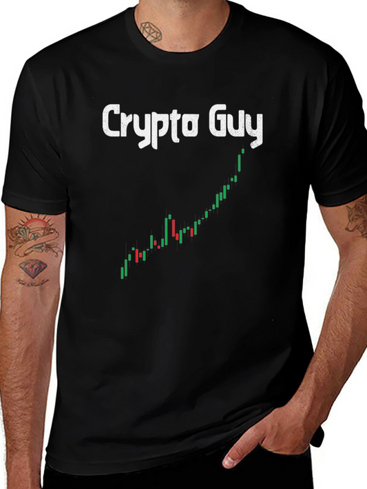 Crypto Guy Bitcoin Trading T-Shirt