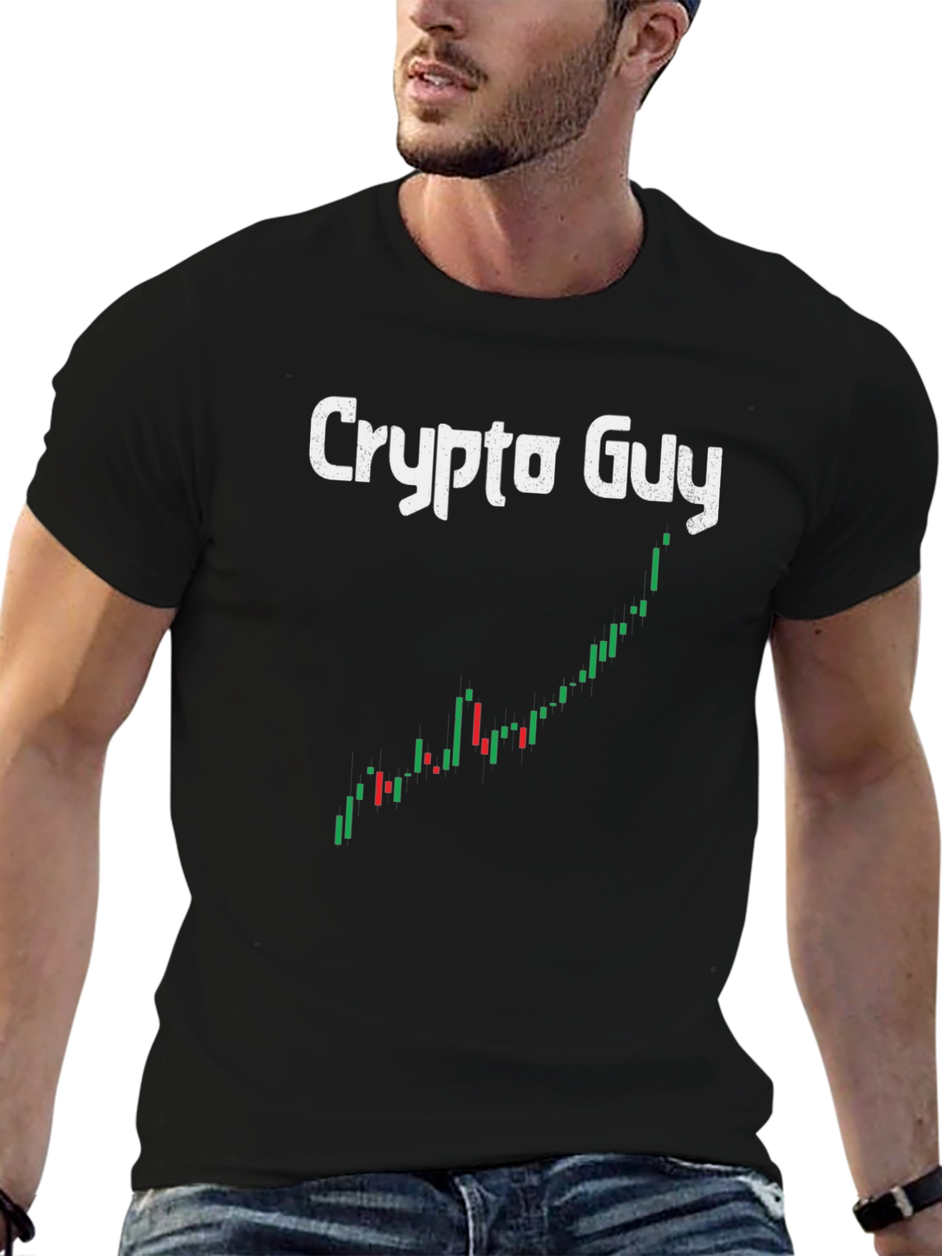 Crypto Guy Bitcoin Trading T-Shirt