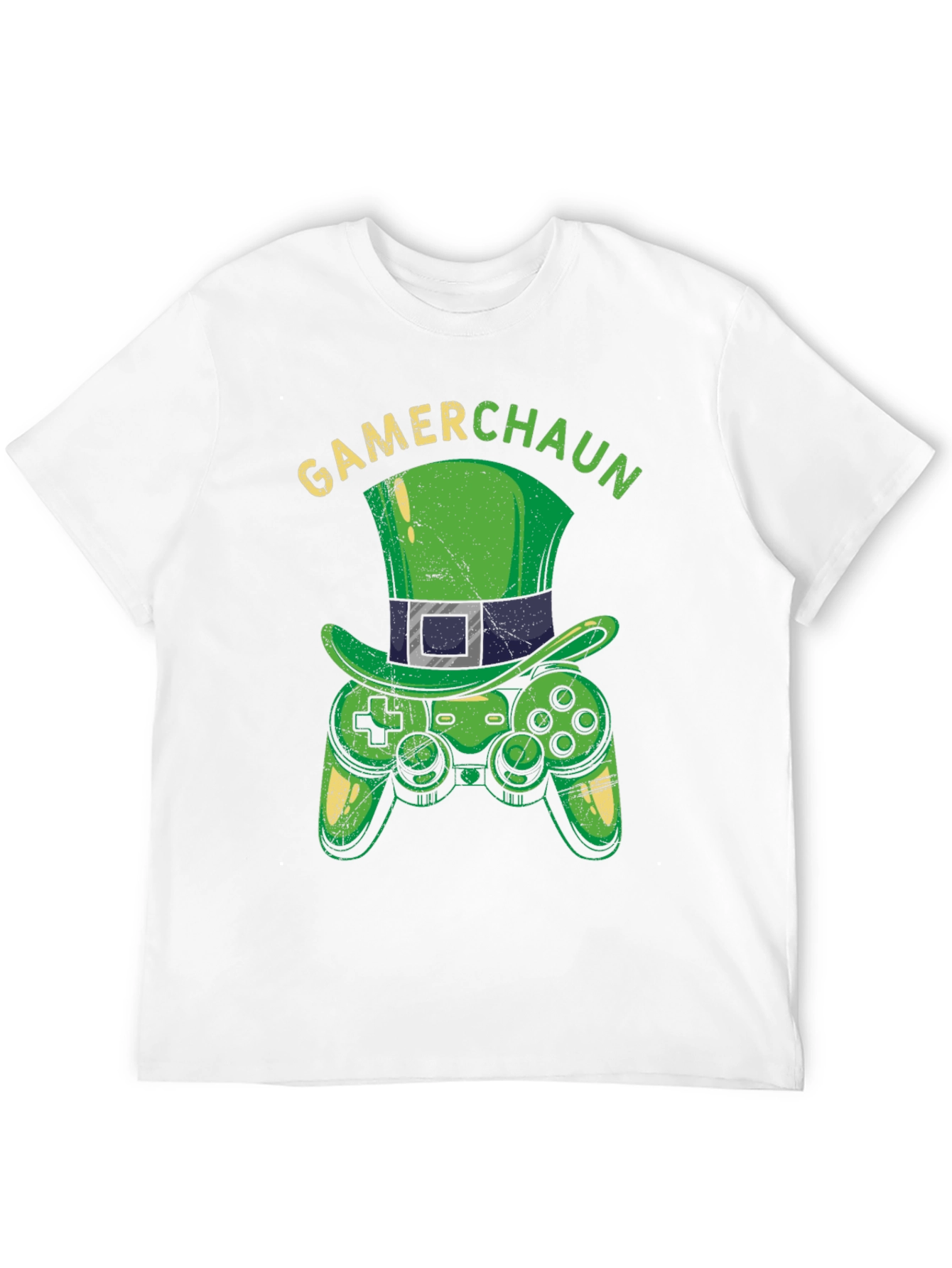 Gamer Leprechaun T-Shirt - St. Patricks Day Gaming