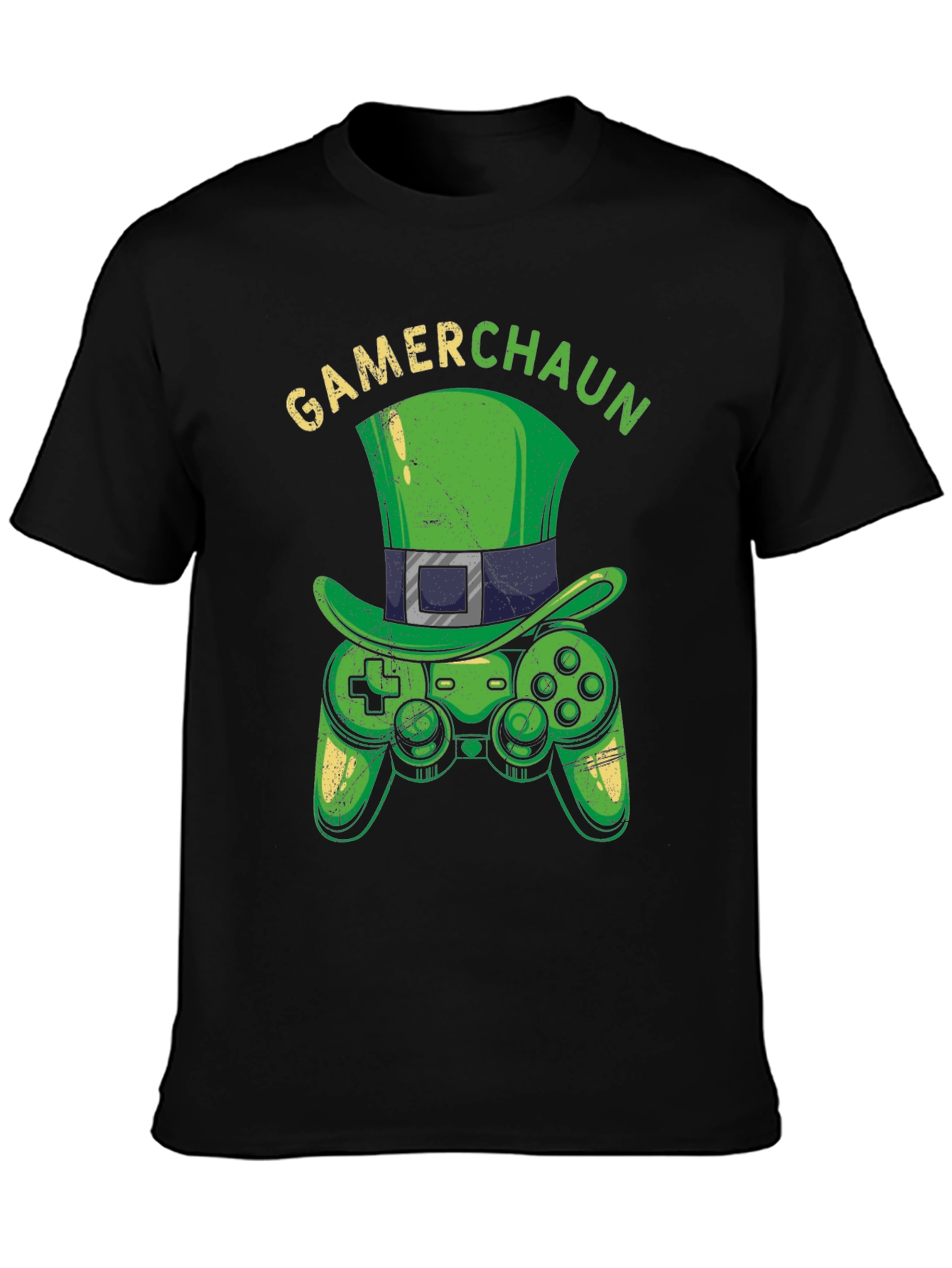 Gamer Leprechaun T-Shirt - St. Patricks Day Gaming