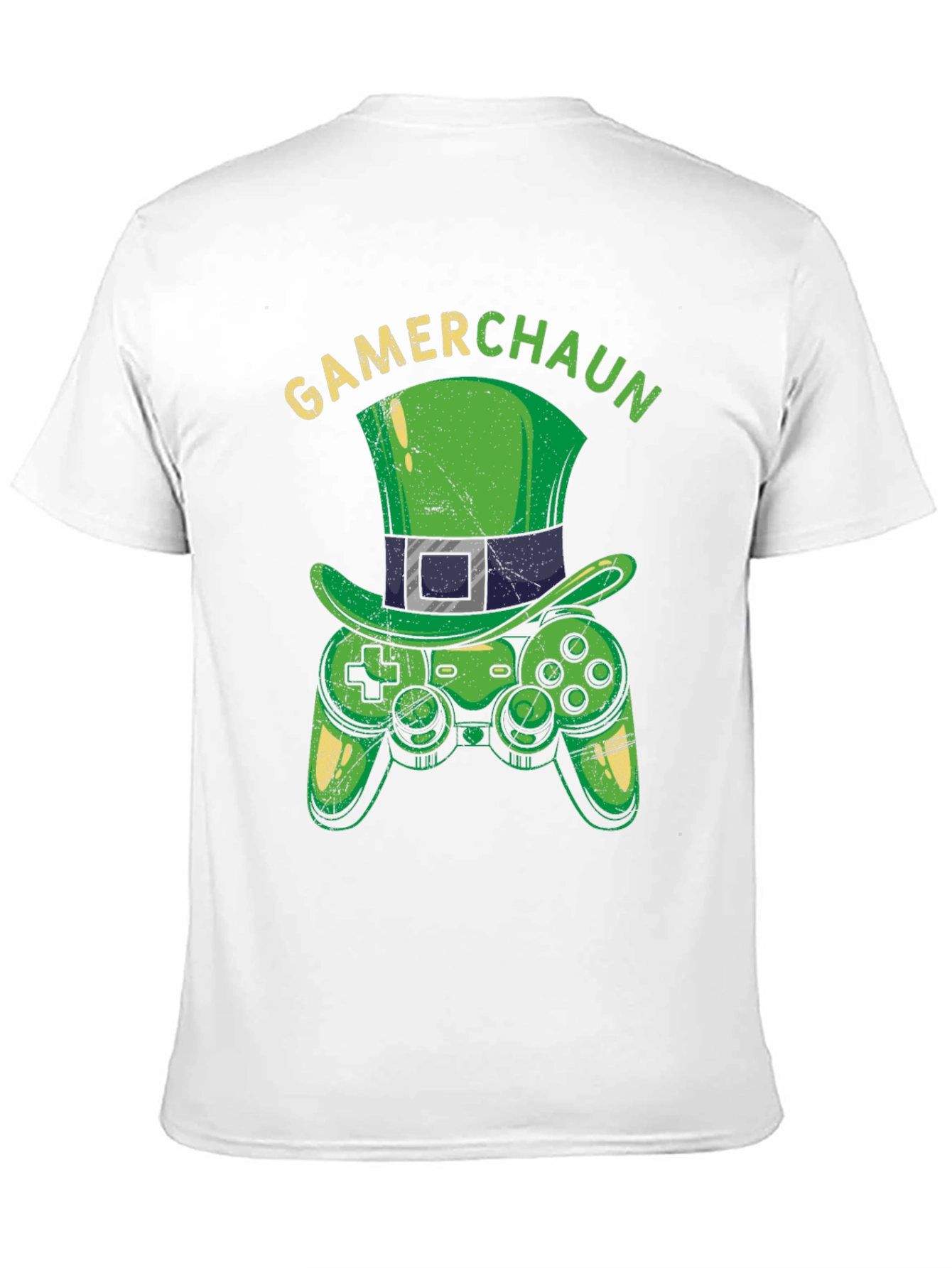 Gamer Leprechaun T-Shirt - St. Patricks Day Gaming
