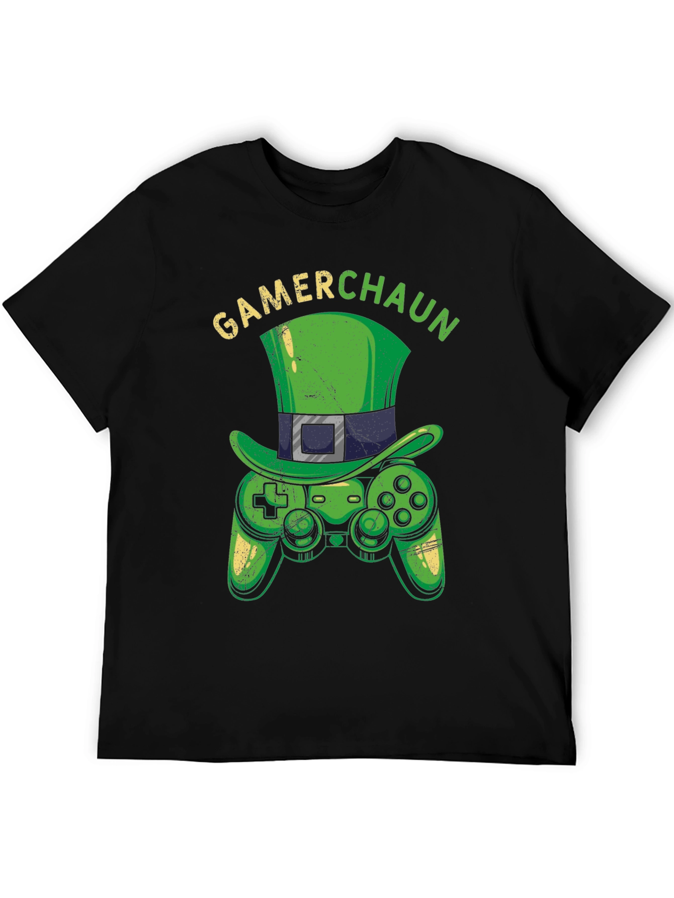 Gamer Leprechaun T-Shirt - St. Patricks Day Gaming
