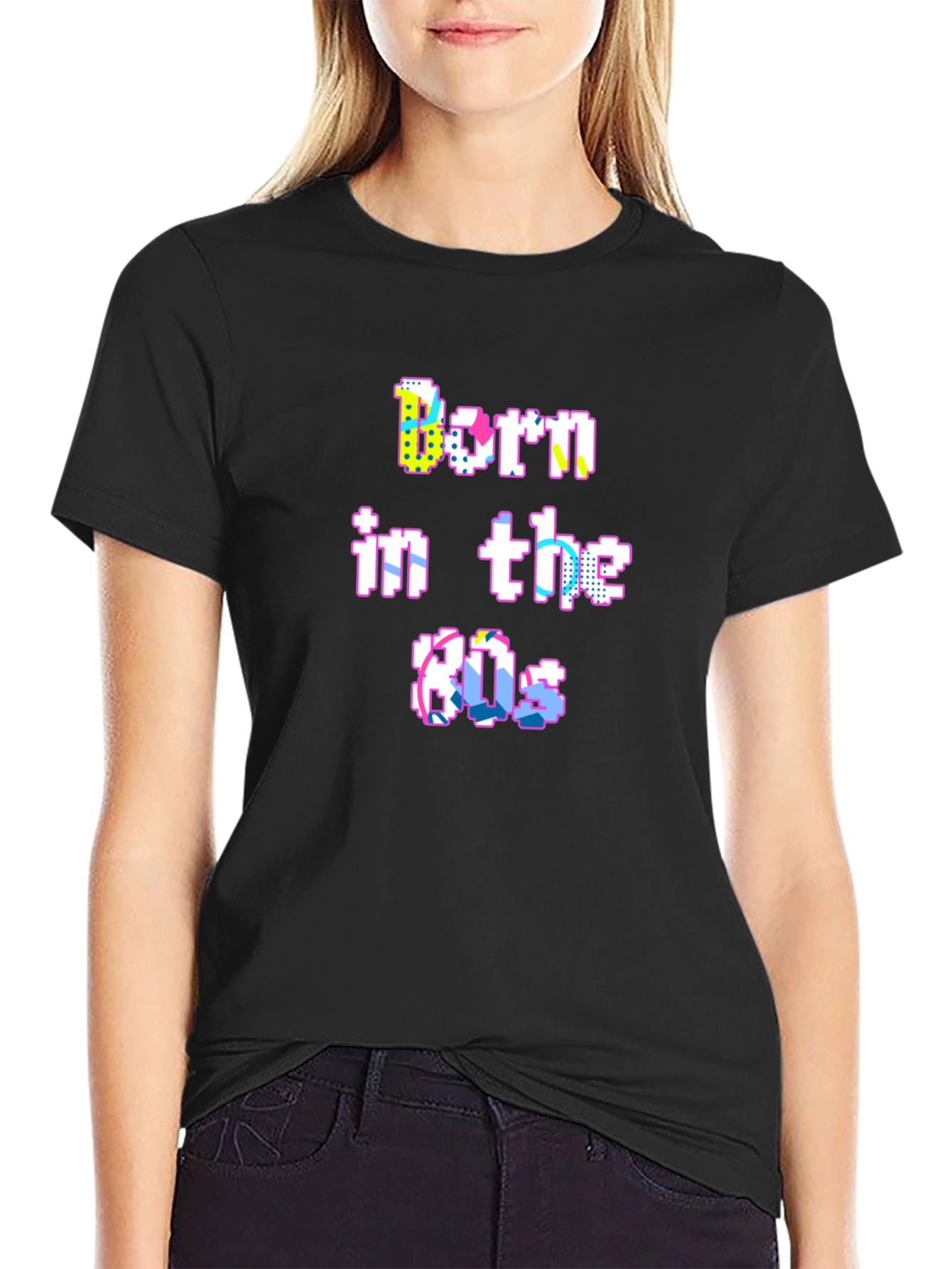 Born in the 80s Pixel Art T-Shirt