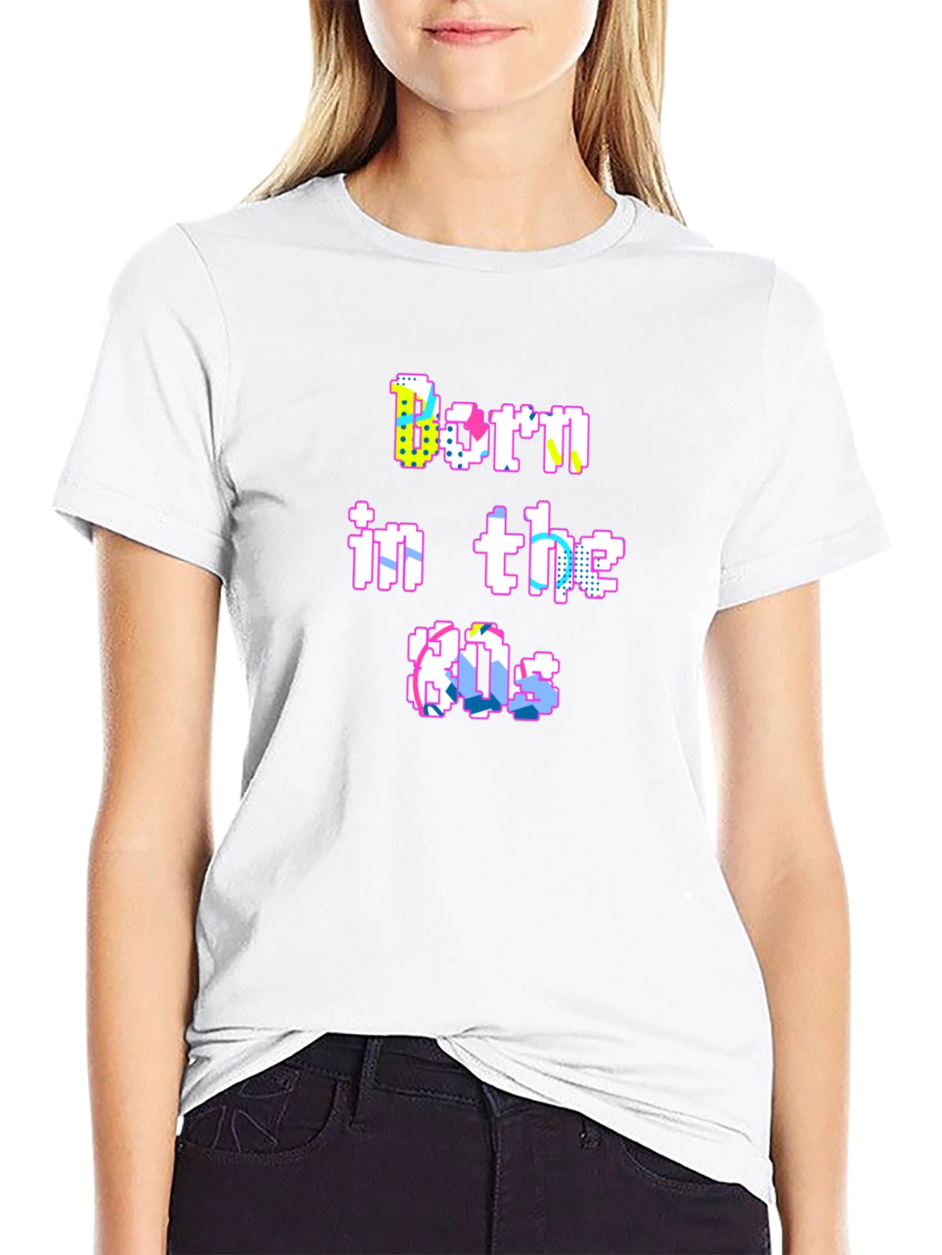 Born in the 80s Pixel Art T-Shirt