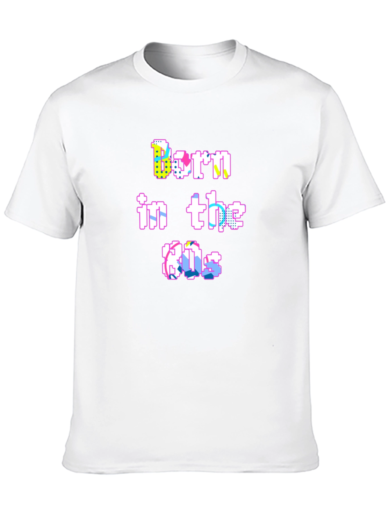 Born in the 80s Pixel Art T-Shirt