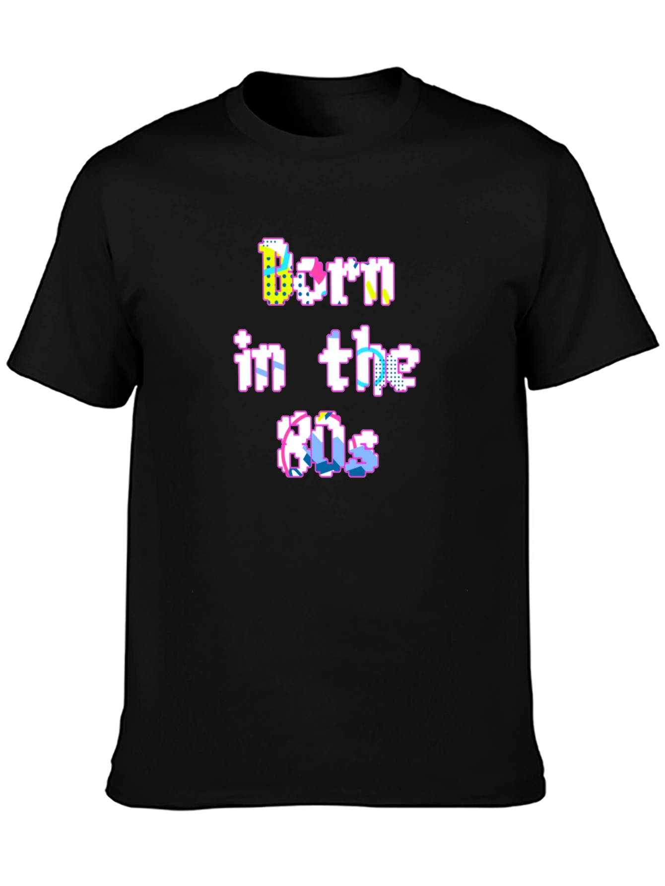 Born in the 80s Pixel Art T-Shirt